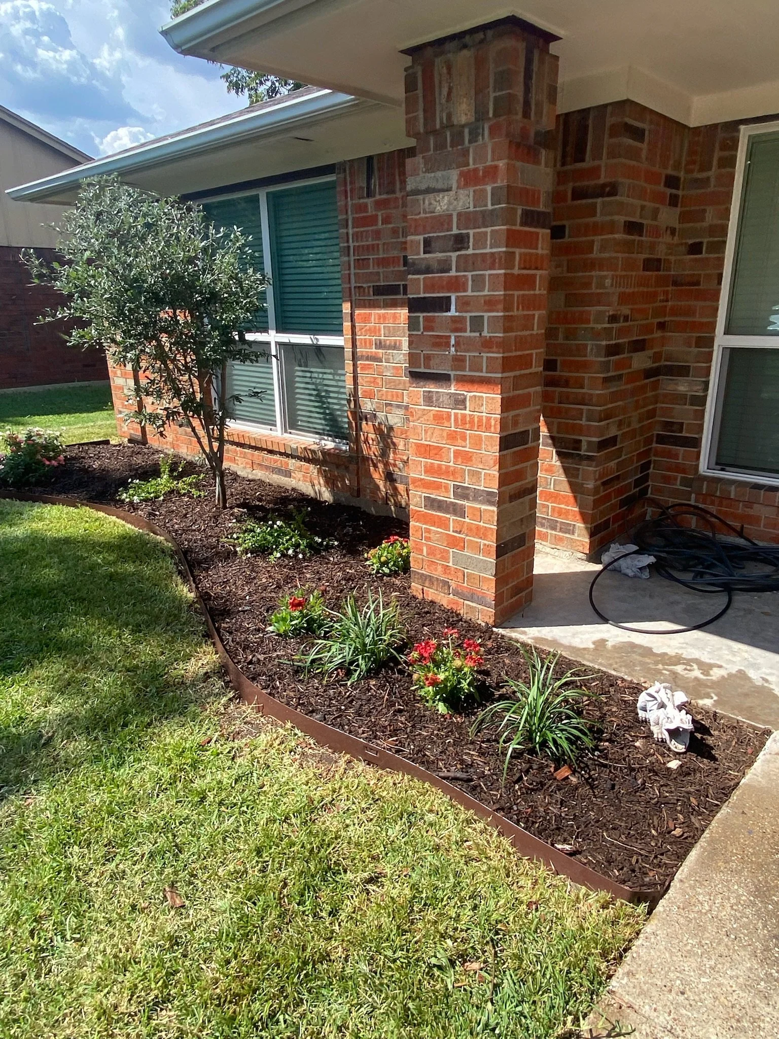 Garden Bed Edging and Preparation Garland TX