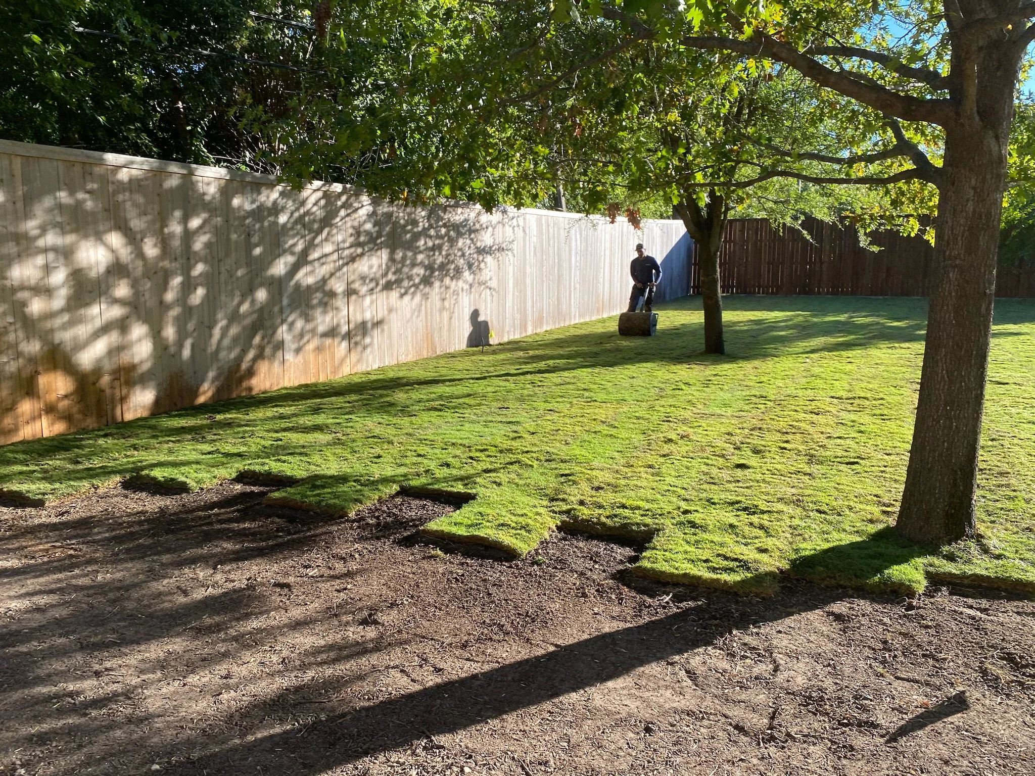 Lawn Remodel Sod Installation Garland TX