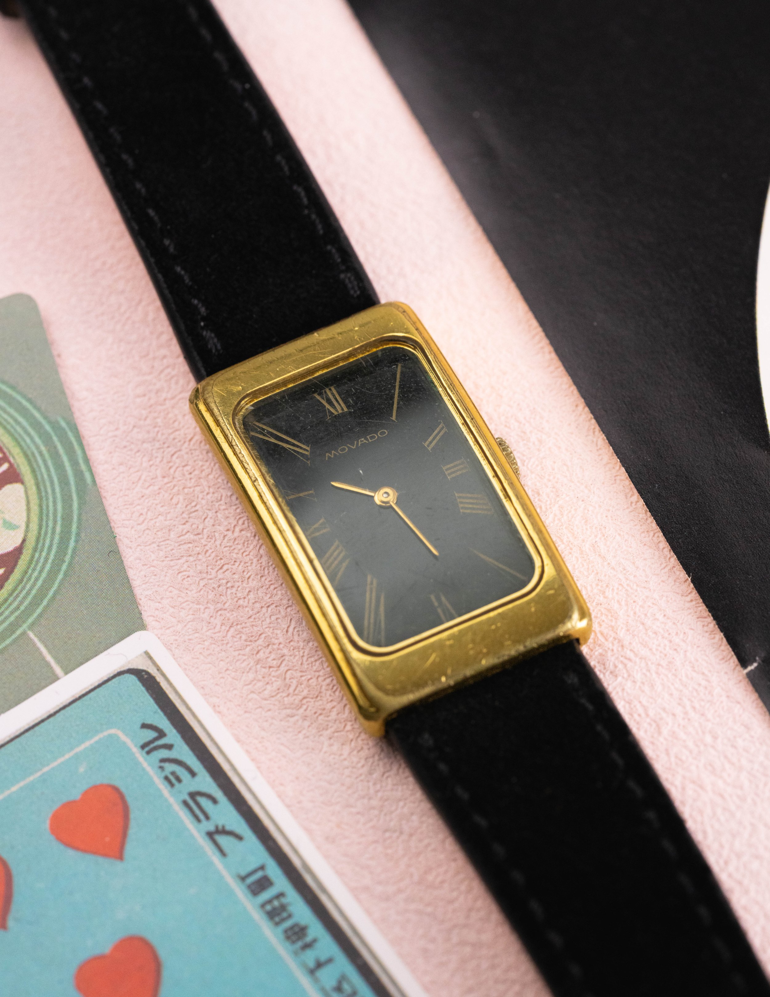 Jumbo Movado Tank with Zenith Movement