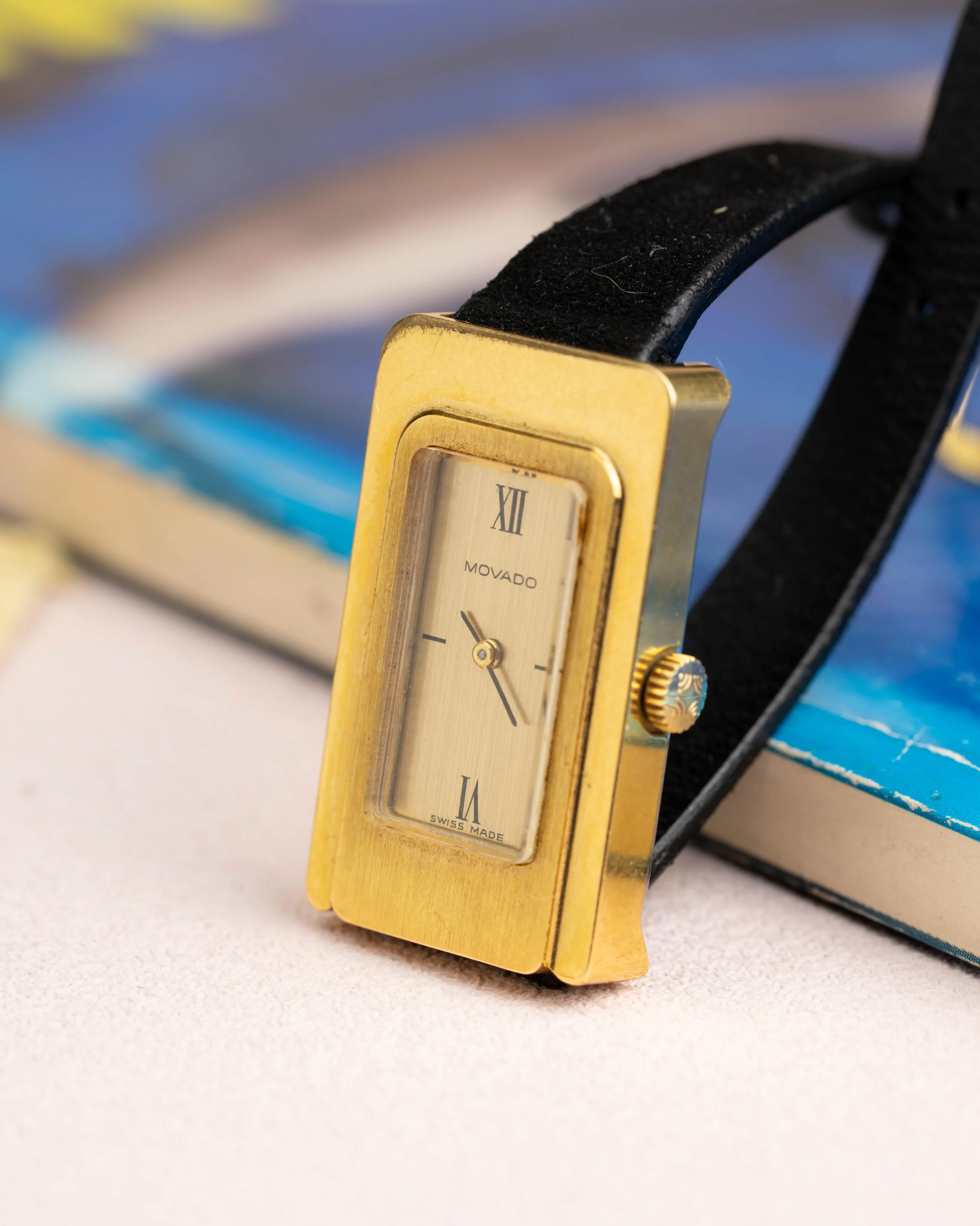 Movado "Zenith Era" Rectangular Dress Watch