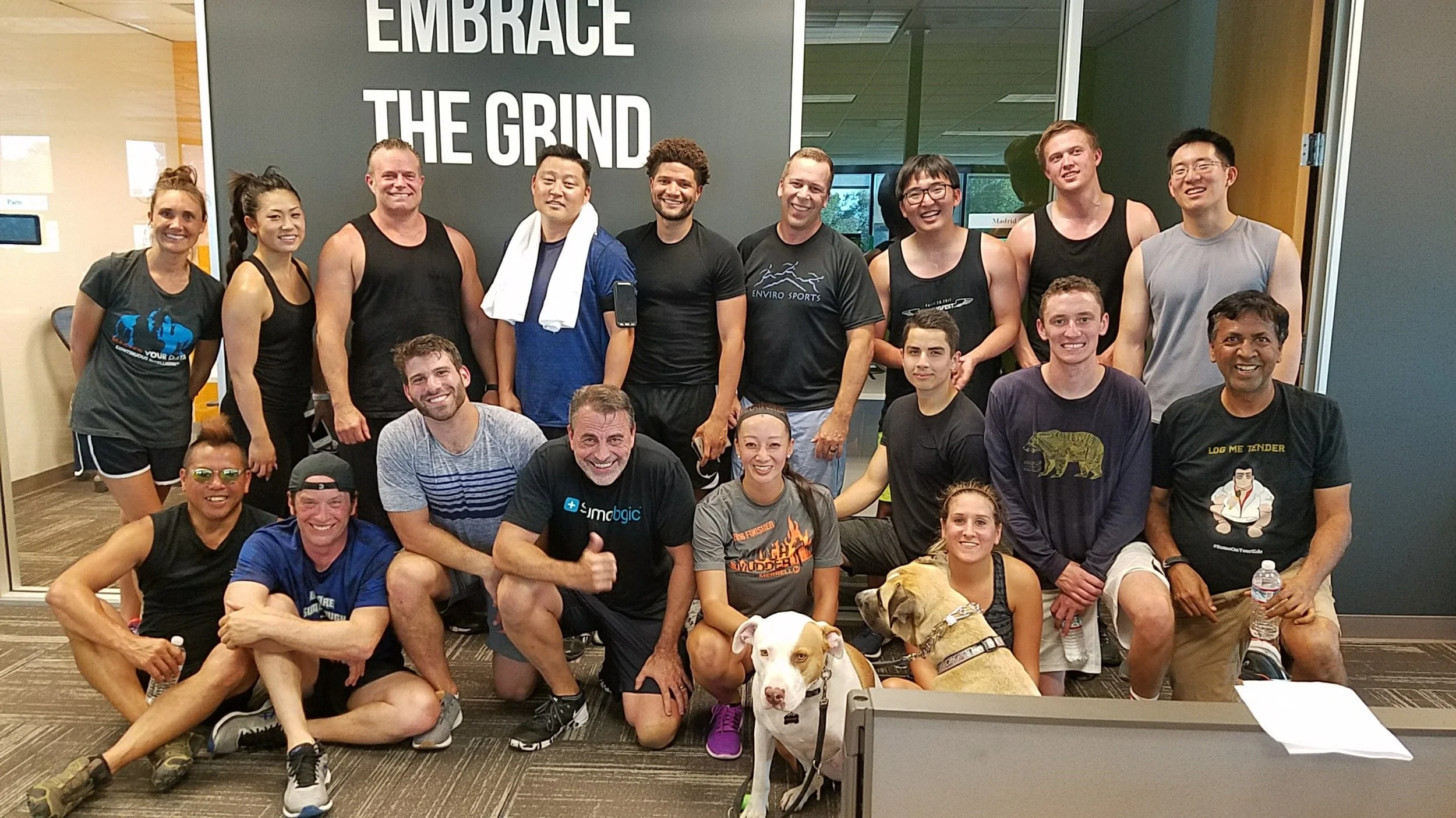 Sumo Logic Team Building workout