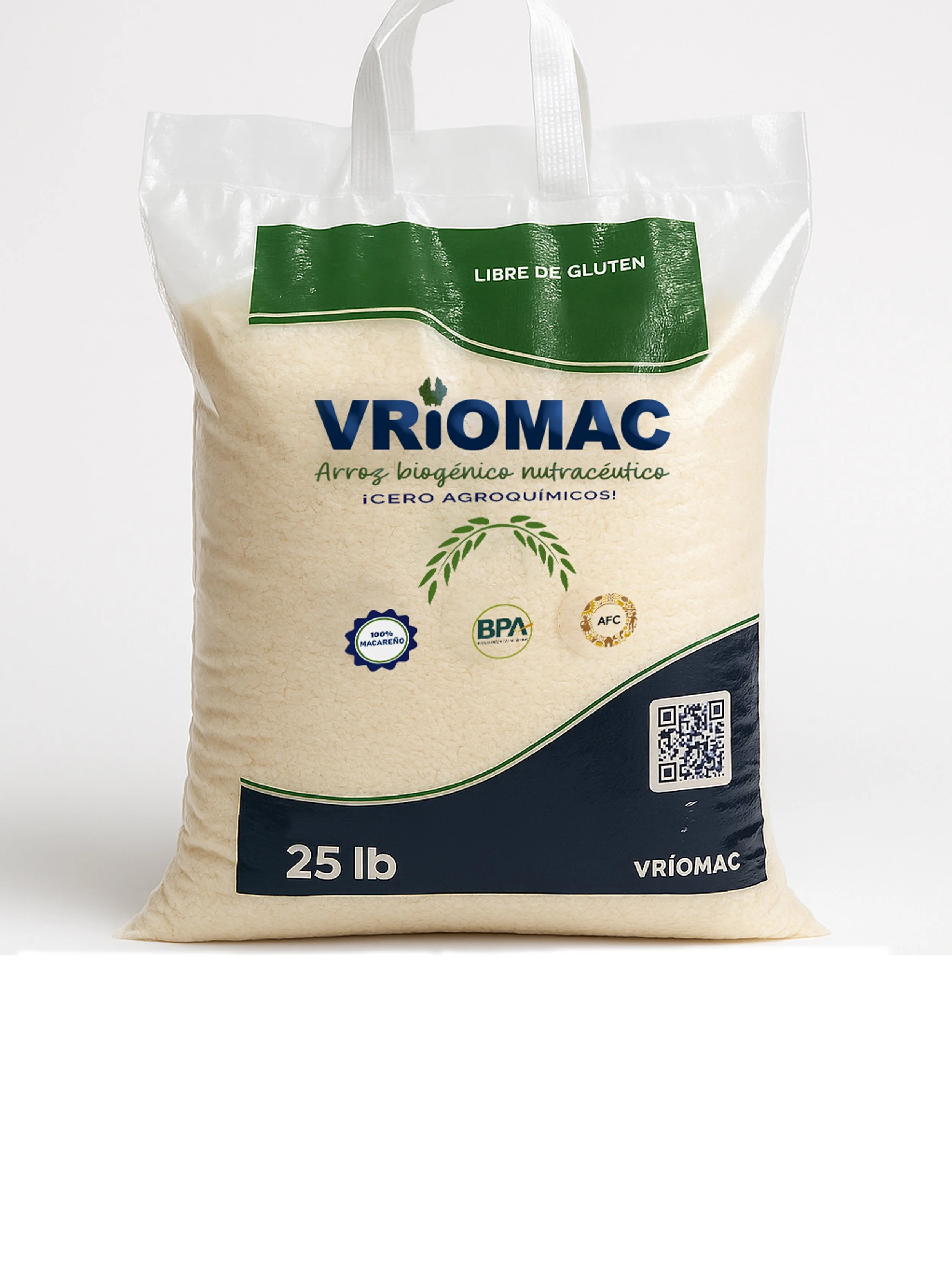 ARROBA DE ARROZ BIOGÉNICO VRIOMAC