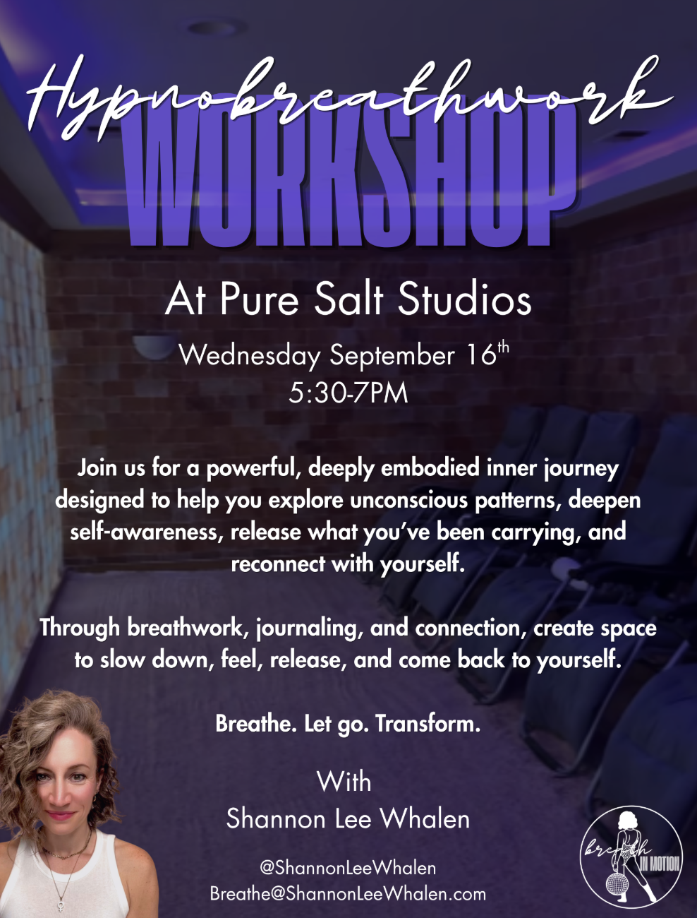 HYPNOBREATHWORK® W/ SHANNON LEE WHALEN