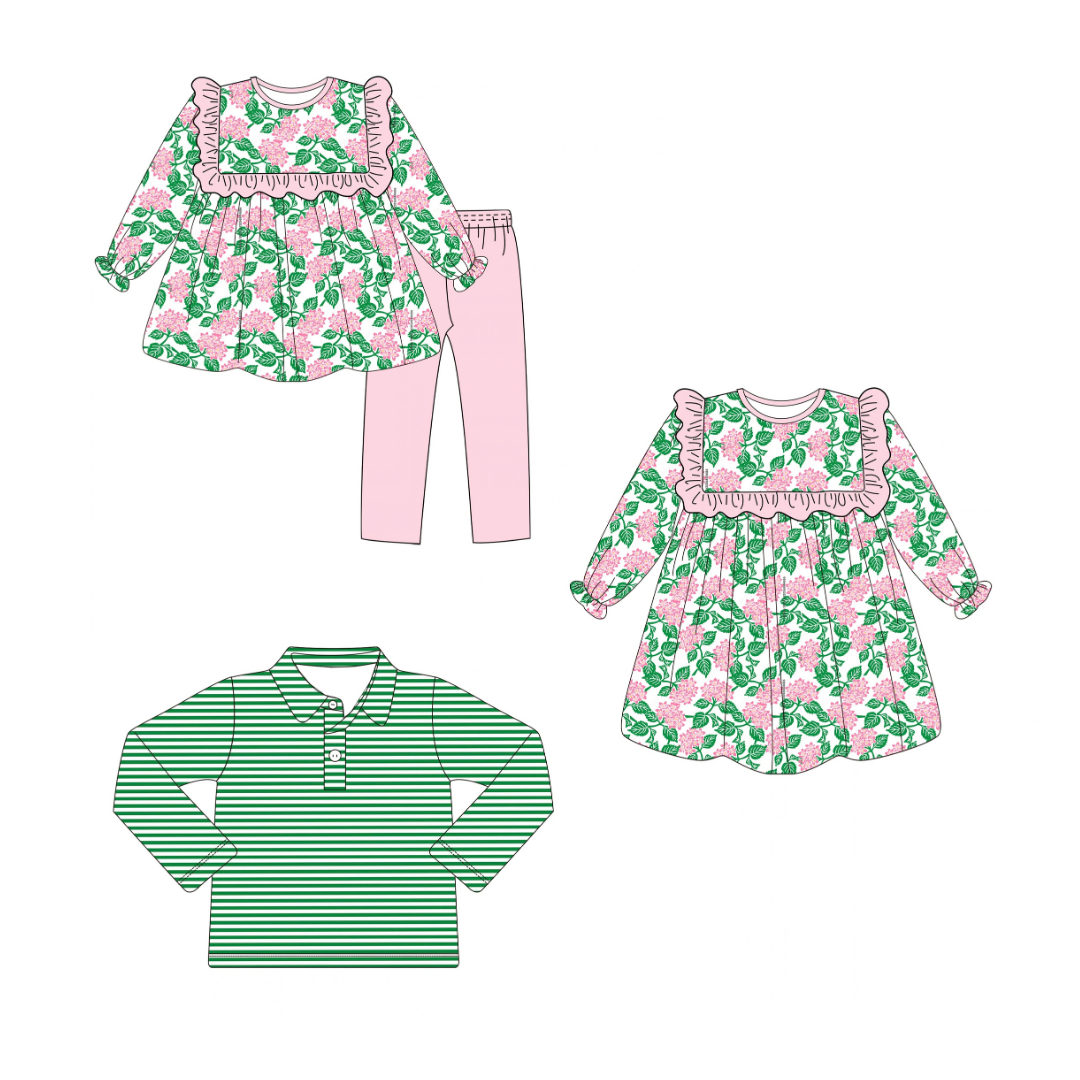 Pink Hydrangea Collection - Preorder 067