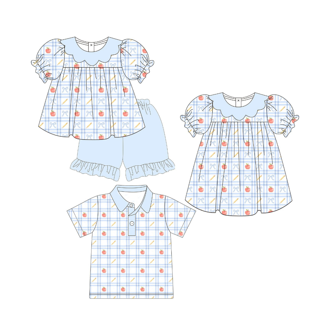 Apple & Pencil School Days Collection – Preorder 034