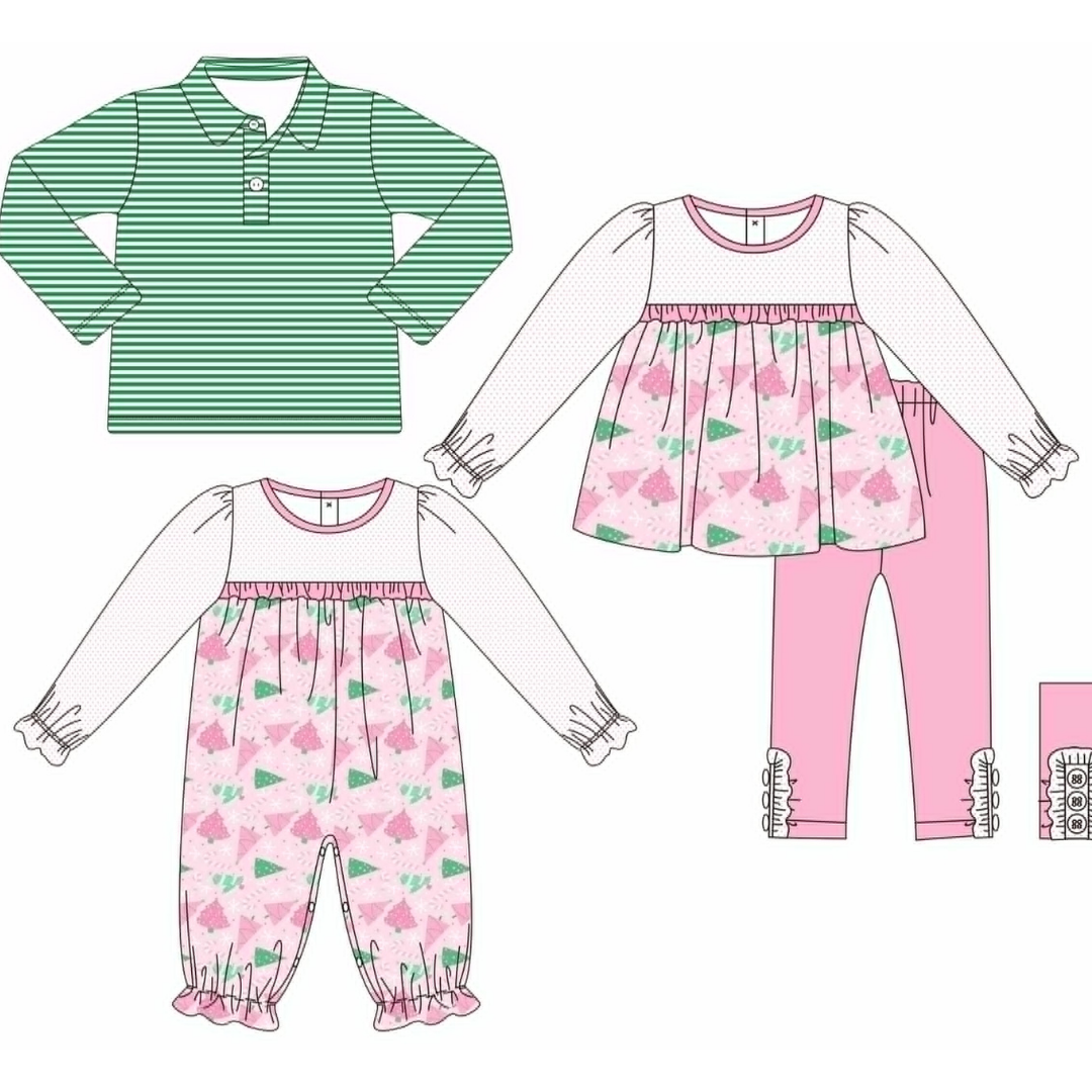 Pink Christmas Tree Collection – Preorder 047
