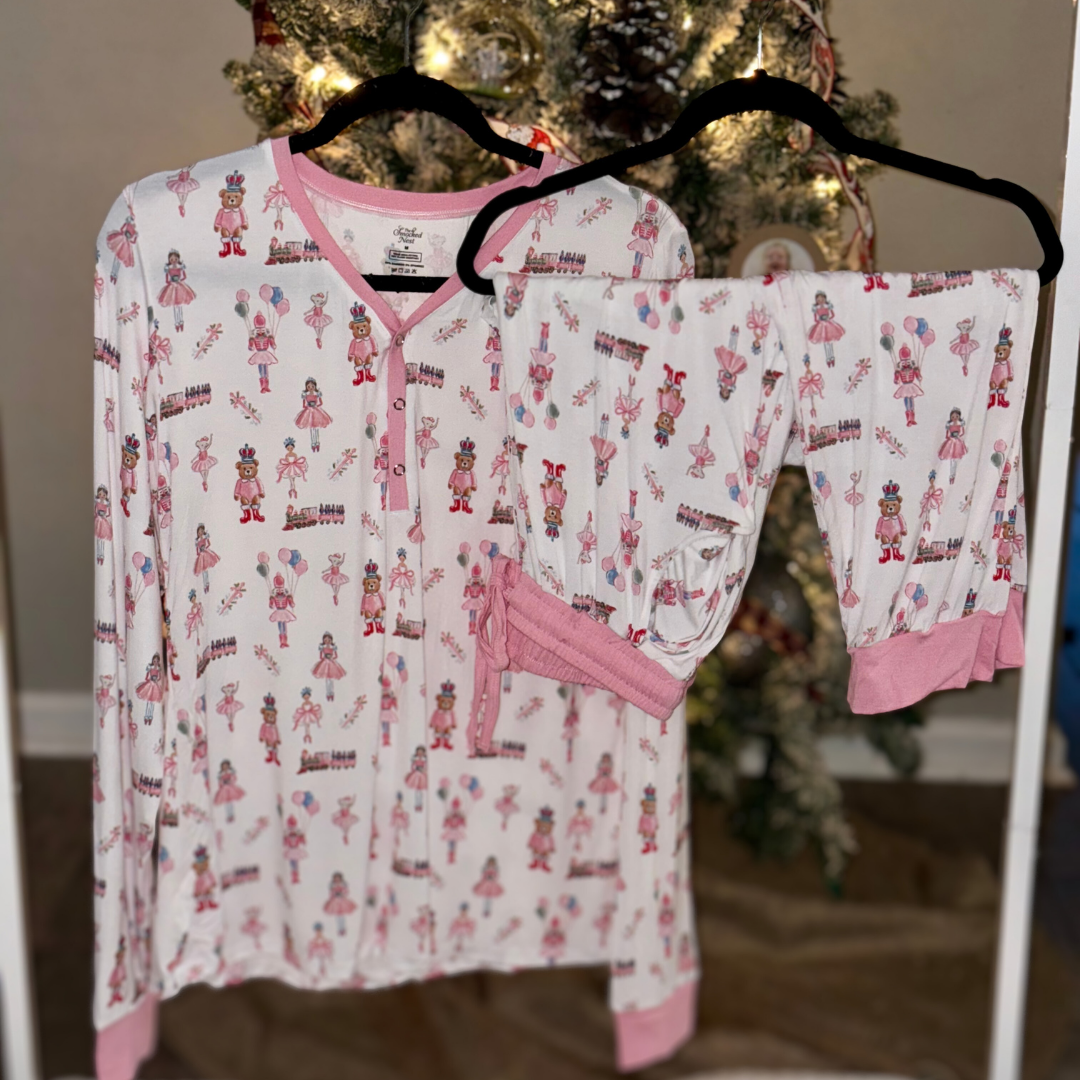 Nutcracker in Pink - Women's Jogger Set