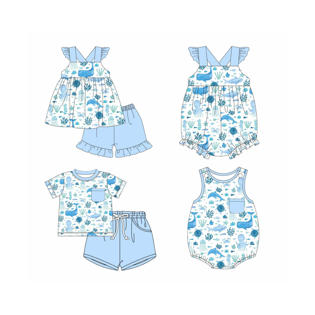 Blue Tide Sea Life - Preorder 024