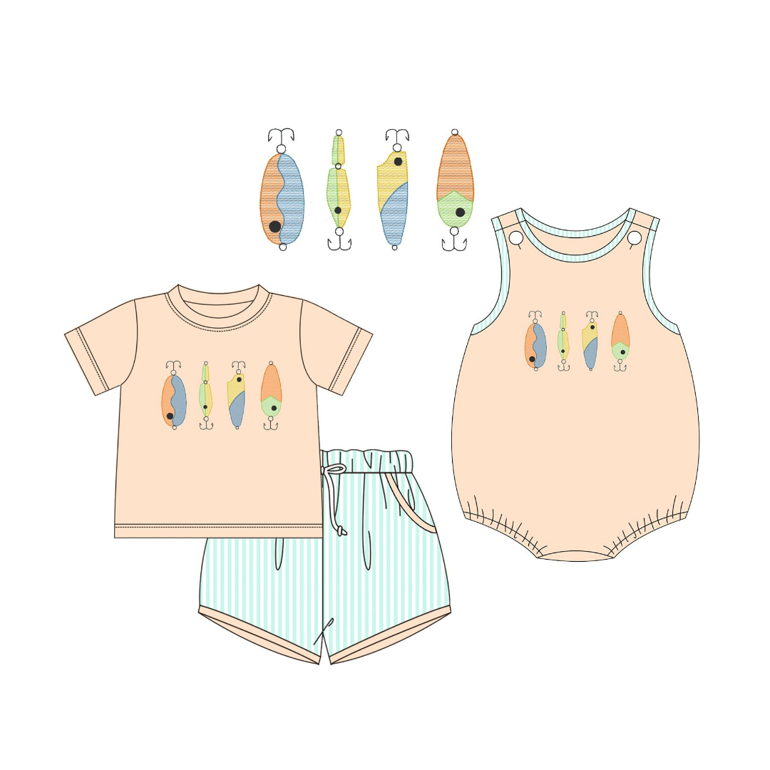 Fishing Lure Embroidery Collection -- Preorder 033