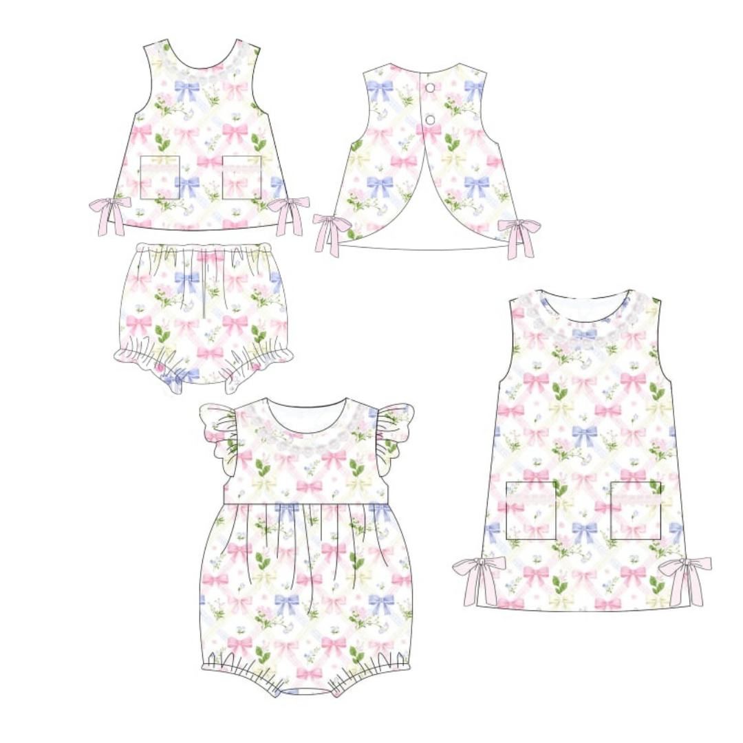 Floral Bow Garden Collection – Preorder 032