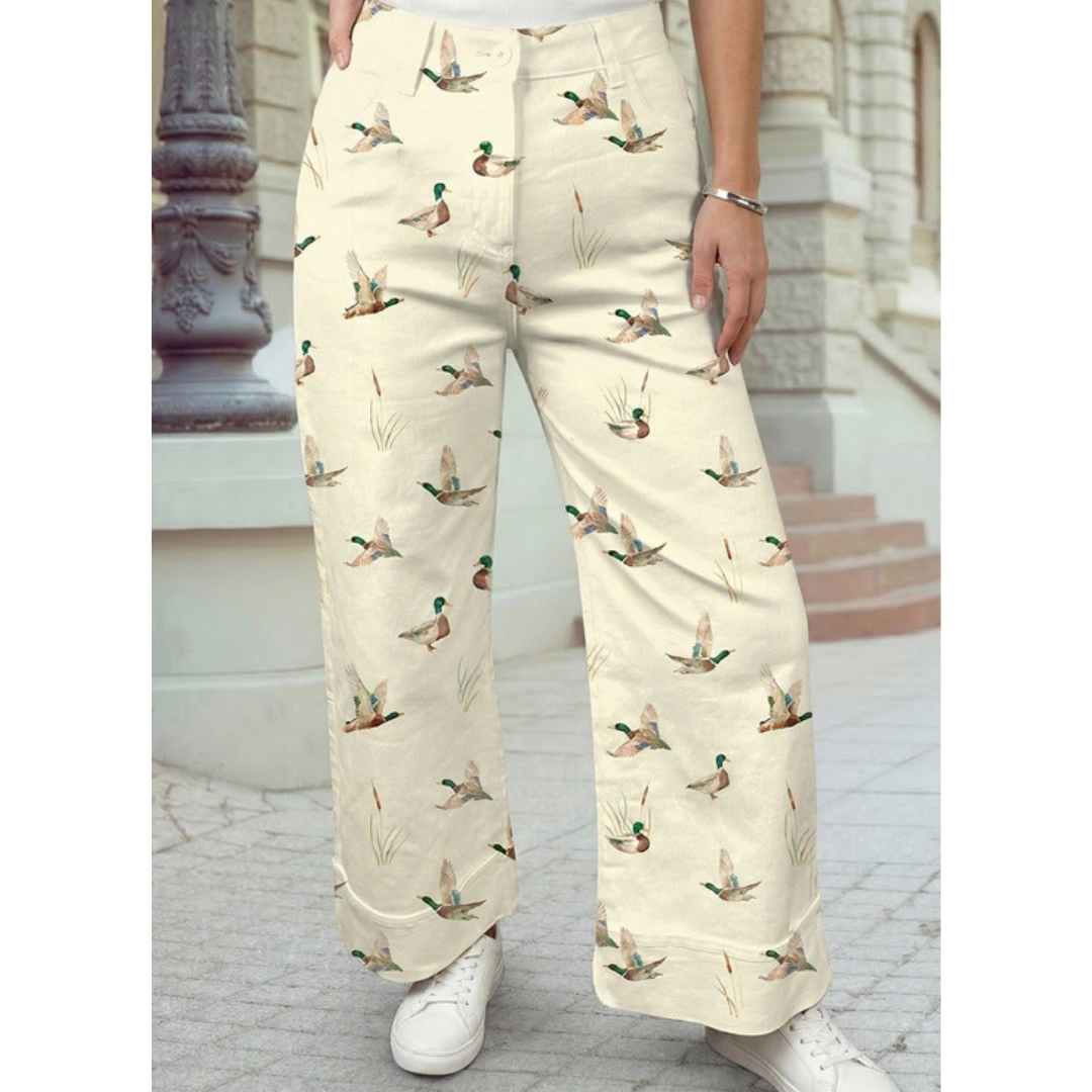 Mallard Duck Wide Leg Pant