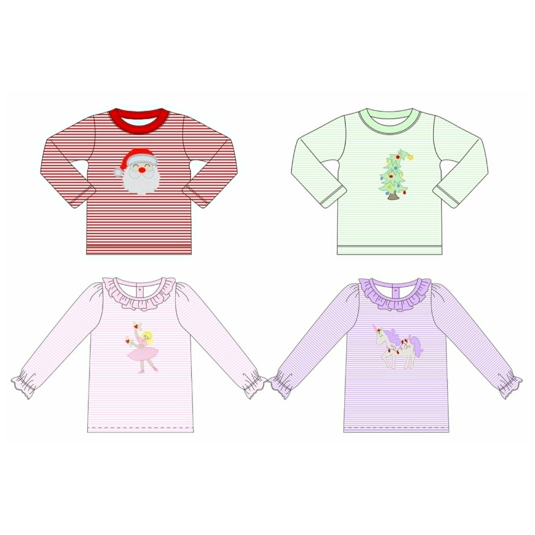 Holiday Character Tees – Preorder 047