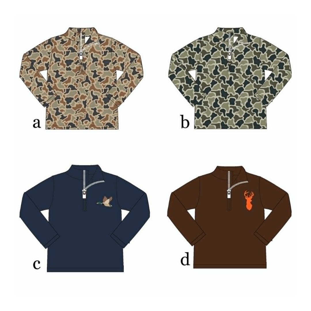 Backwoods Quarter-Zip Collection - Preorder 060