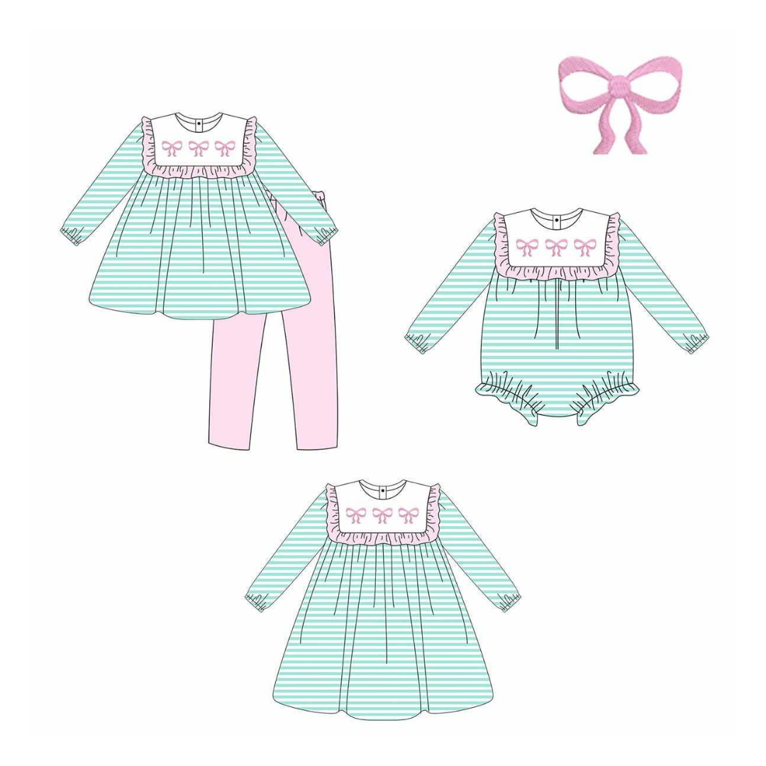 Sweet Bow Stripe Collection – Preorder 044