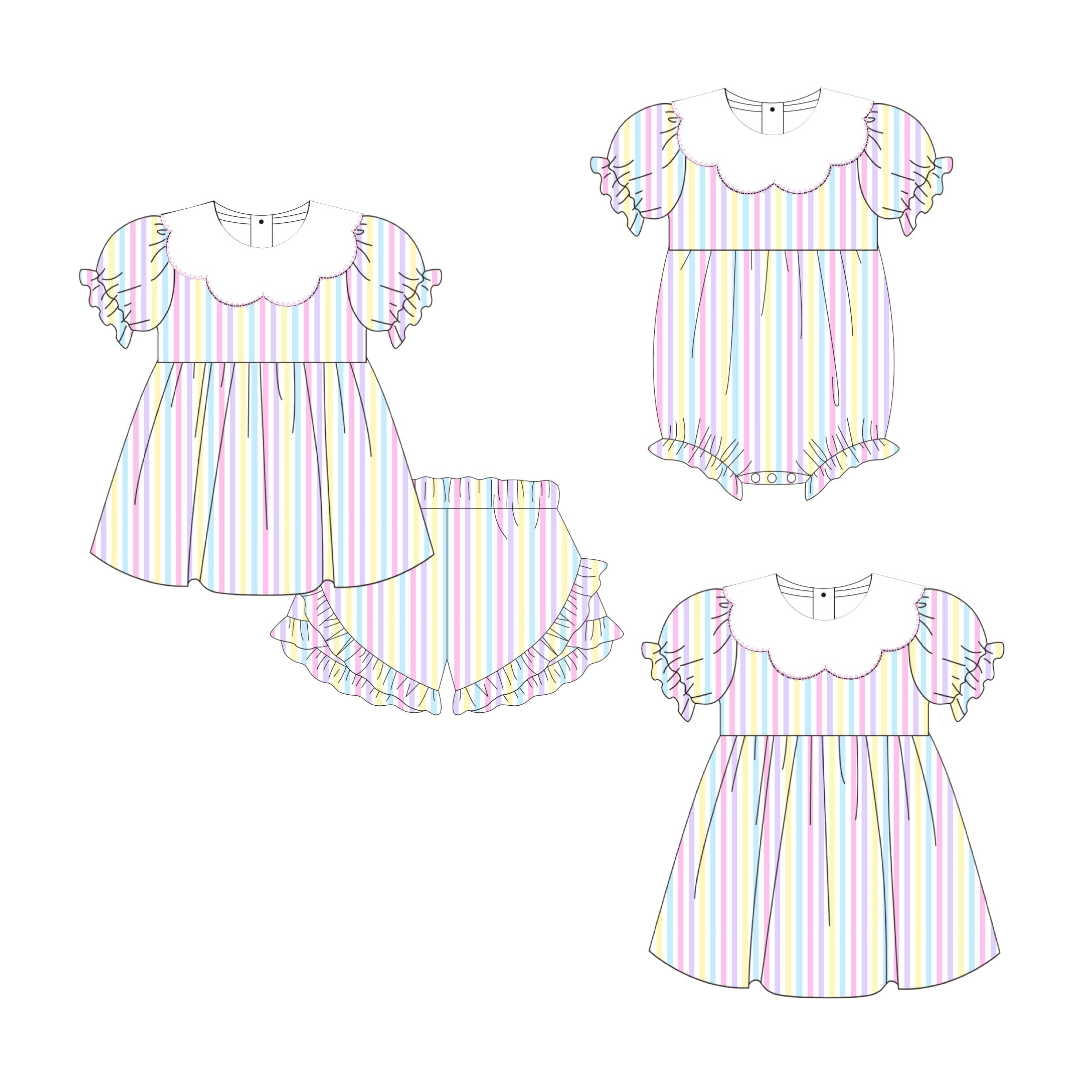 Rainbow Stripe Sweetness Collection -- Preorder 029