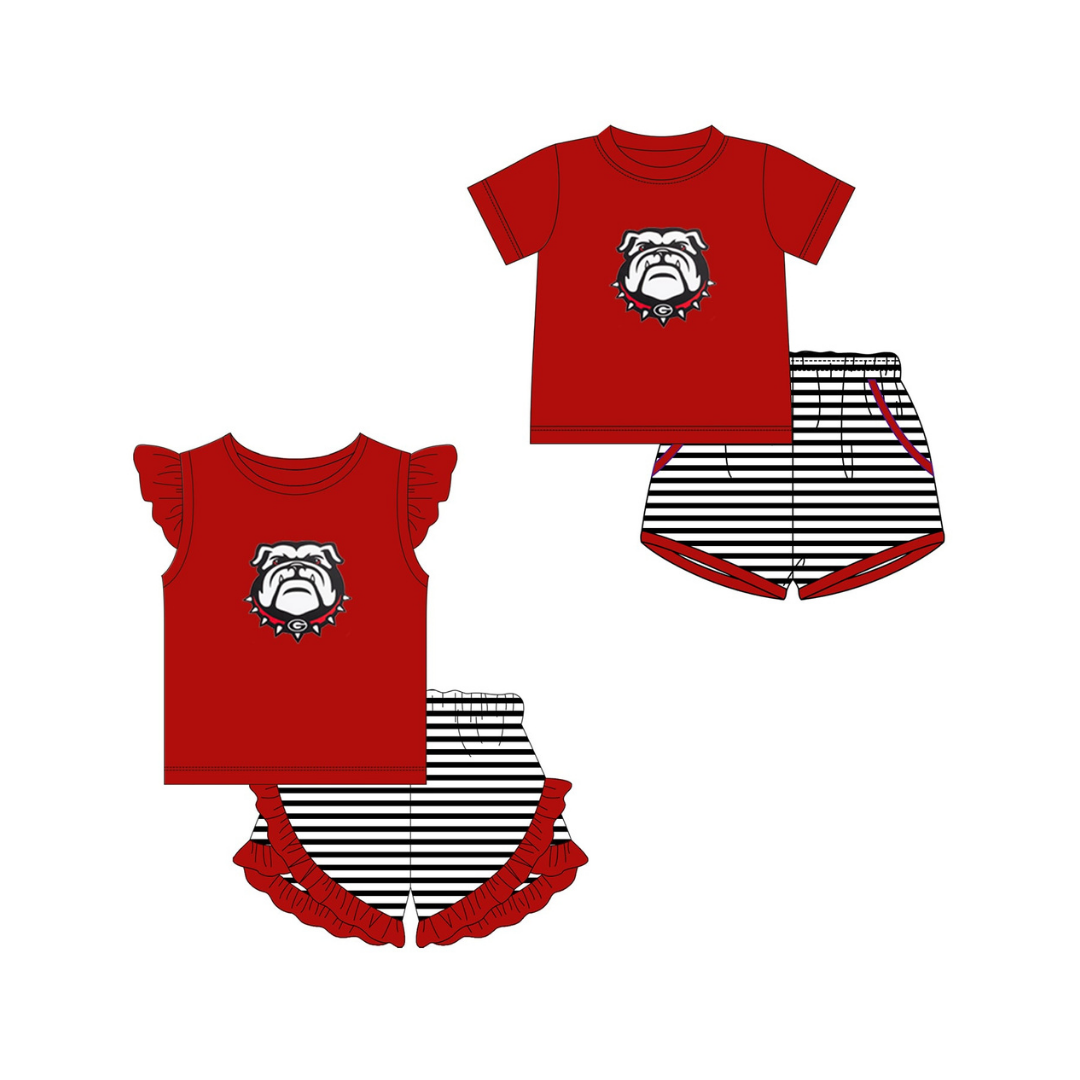 Bulldog Pride Short Set – Preorder 028