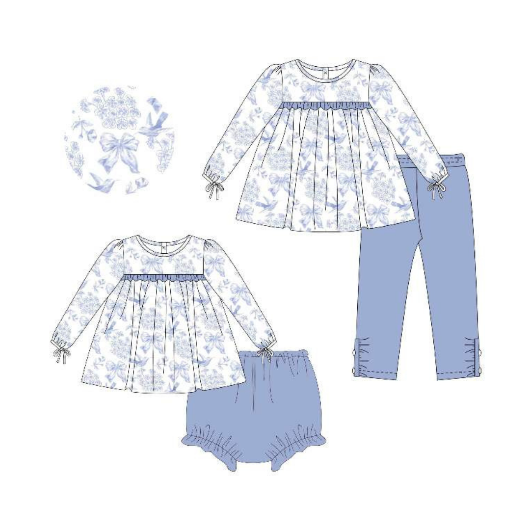 Blue Bow Garden Collection – Preorder 044