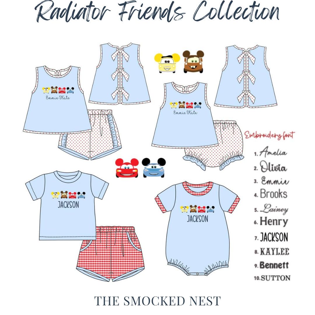 Radiator Springs and Friends Collection - Preorder