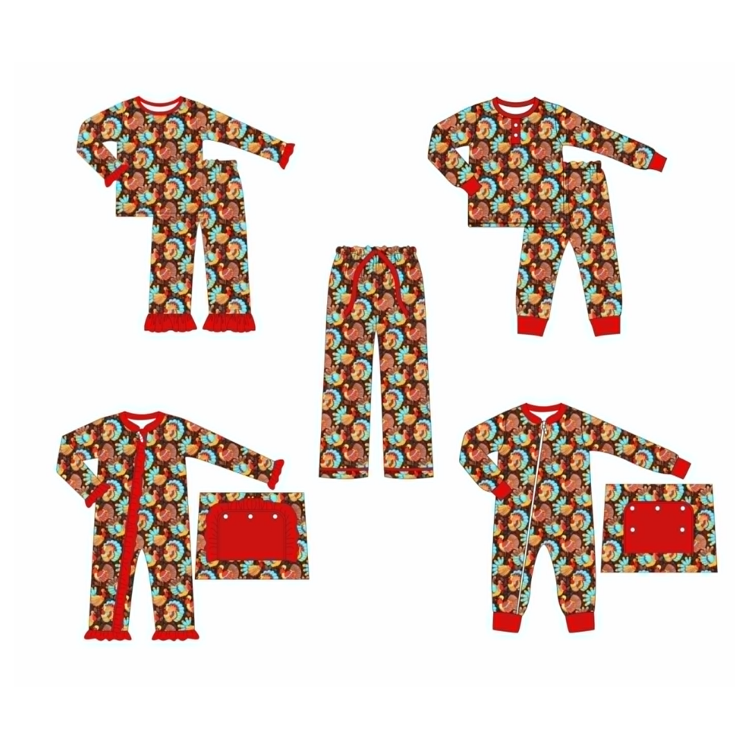 Turkey Time Pajamas – Preorder 046