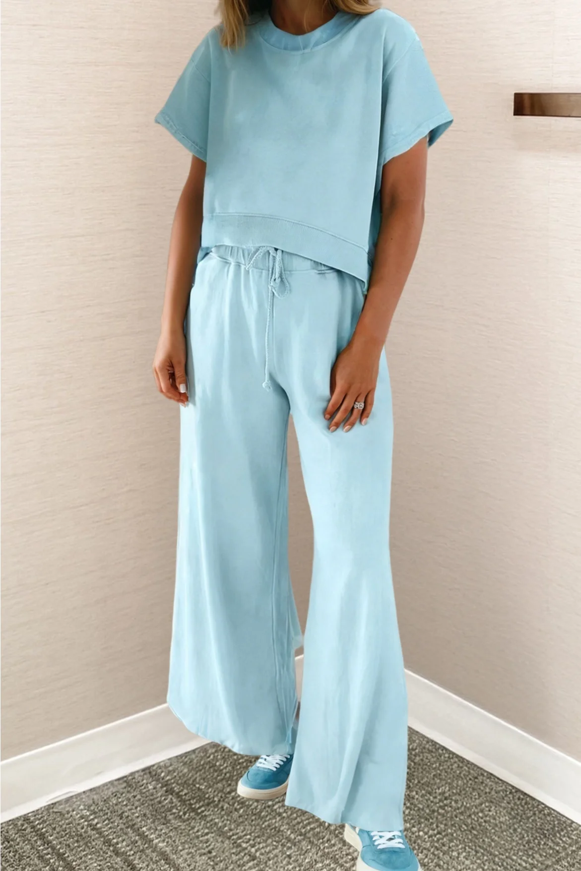 Everyday Wide Leg Lounge Set – Adult Preorder