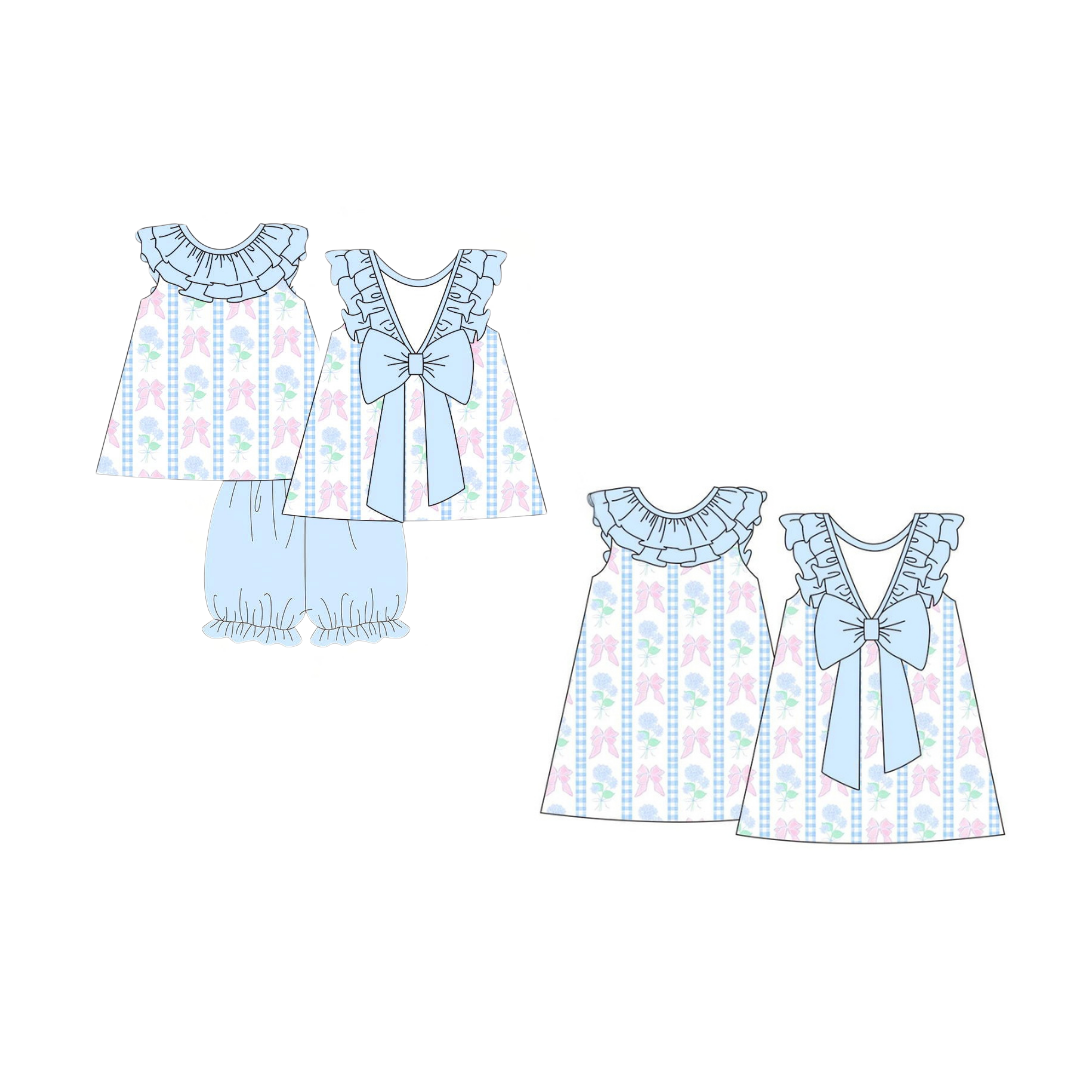 Blue Bow Garden Collection - Preorder 027