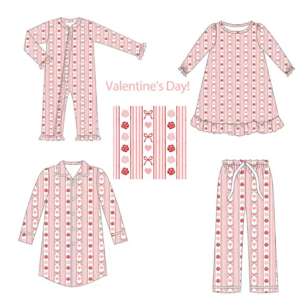 Roses Are Red Pajama Collection - Preorder 060