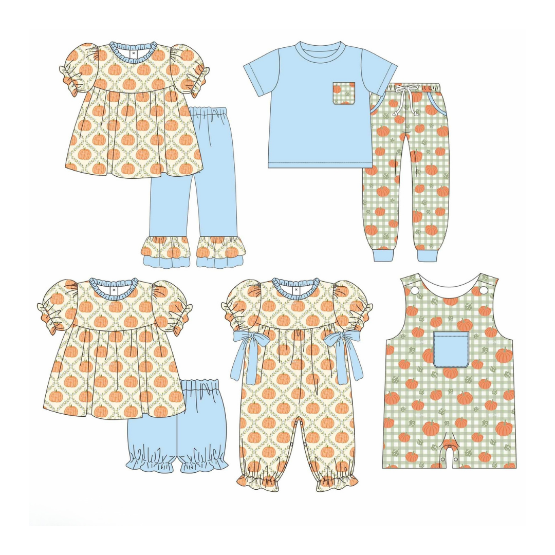 Blue Harvest Pumpkin Collection - Preorder 042