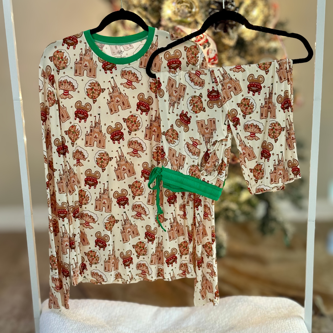 Gingerbread wishes + Mouse ear kisses - Men’s 2 Piece Set