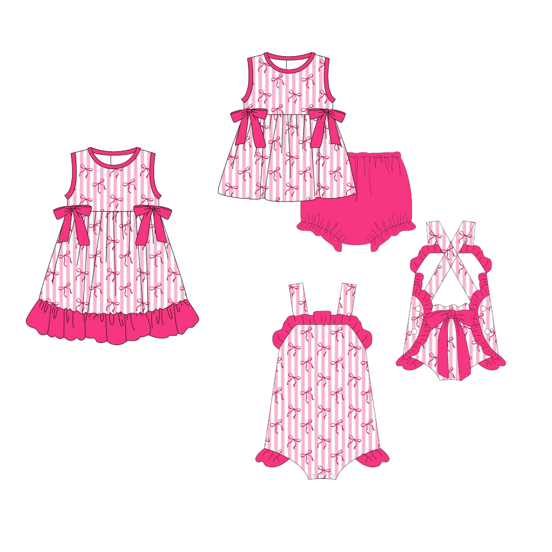 Pretty Bow Stripes Collection – Preorder 032