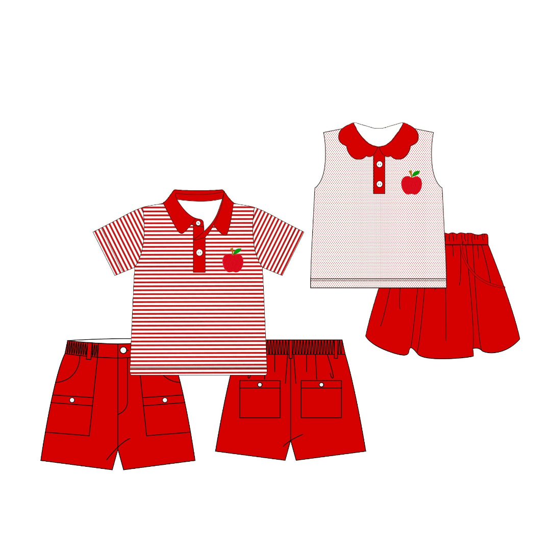 Classic Red Apple Sibling Collection – Preorder 032