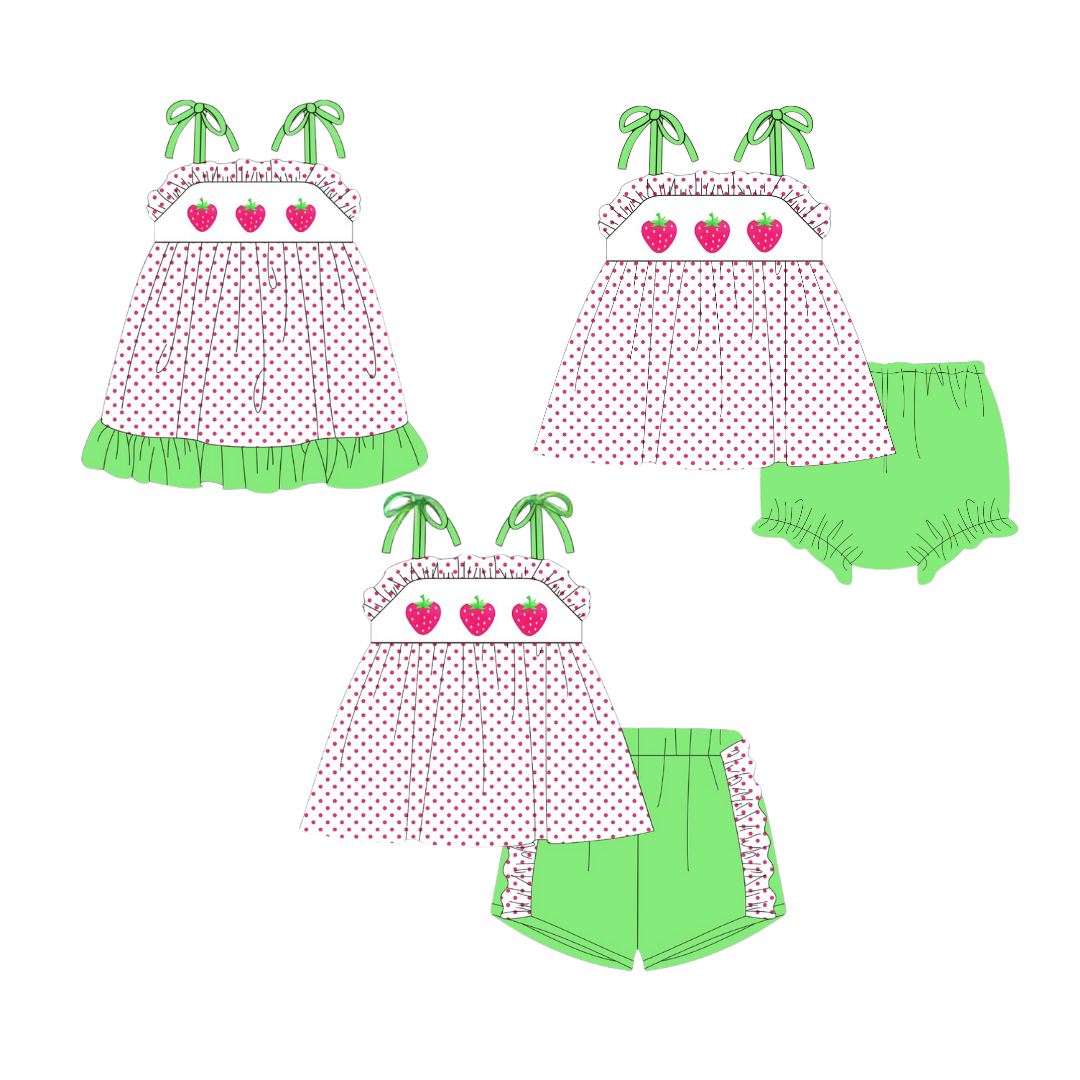 Berry Sweet Smocked Collection - Preorder 014