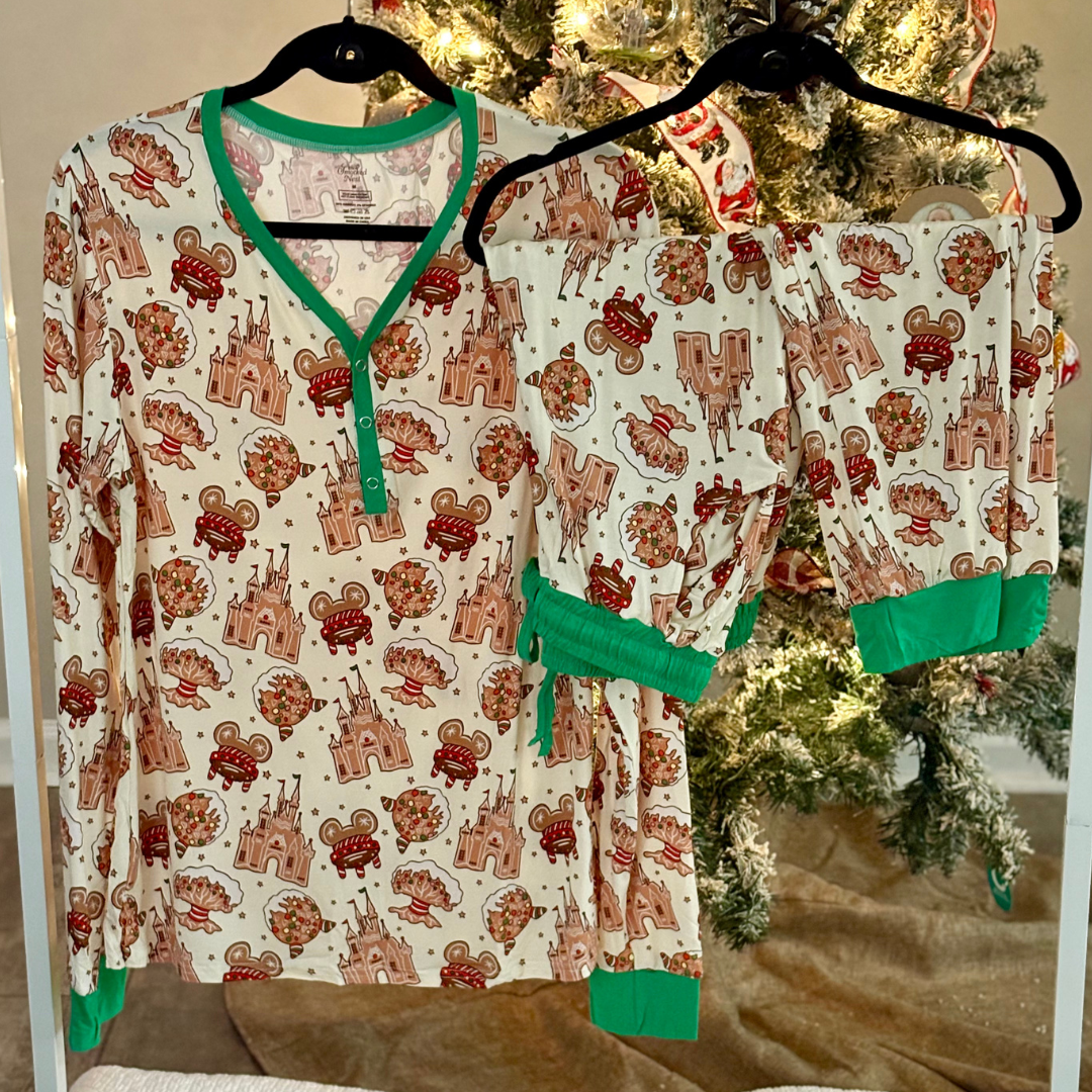Gingerbread wishes + Mouse ear kisses - Women's Jogger Set