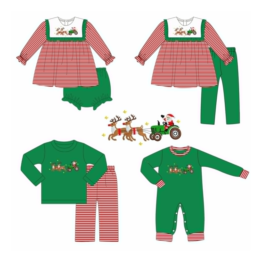 Santa's Christmas Tractor Collection – Preorder 050