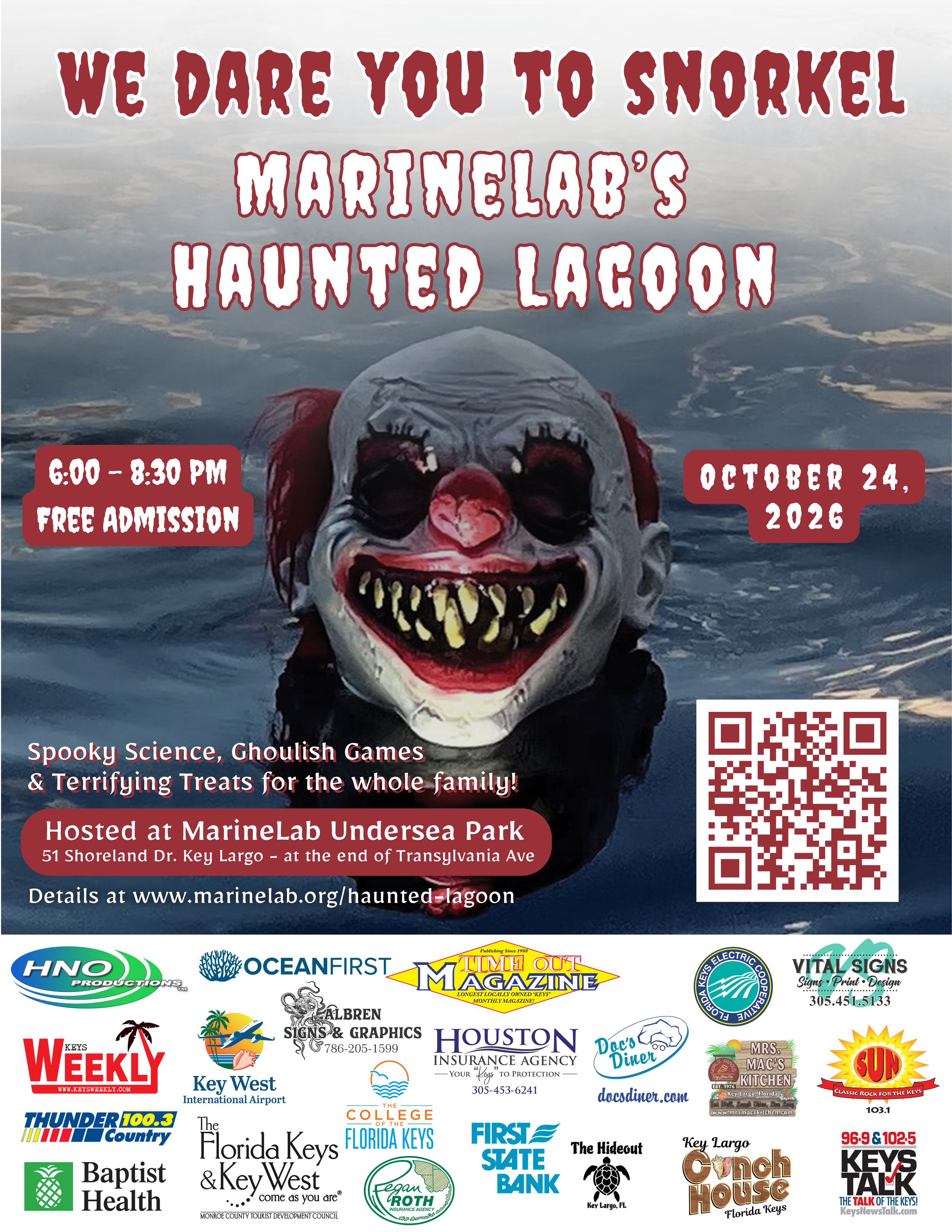 We Dare You to Snorkel MarineLab’s Haunted Lagoon! 