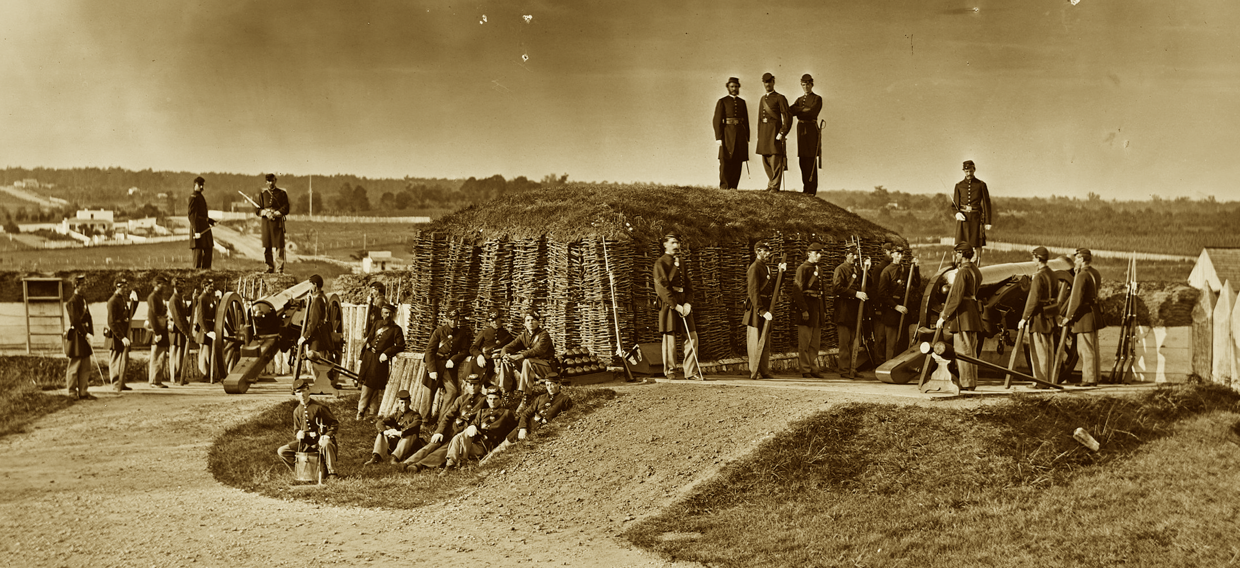 They came for Lincoln’s city bright,
But stayed their guns at Stevens’ fight.
Here cannon barked and rifles snapped—
While Honest Abe with soldiers clapped.
It’s rare a President joins the fray—
Yet Lincoln watched that July day.