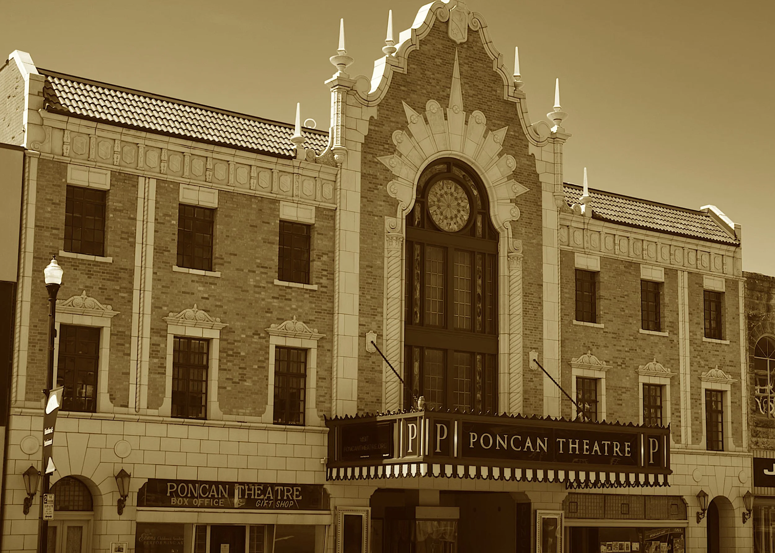 With gilded allure and a Spanish facade,
Poncan's grand arches still earn a nod.
A Boller-built gem for dreams on the screen,
With painted lobby art once lost in between.
Now lovingly lit and opulently redone,
It hosts stars and echoes the silver scr