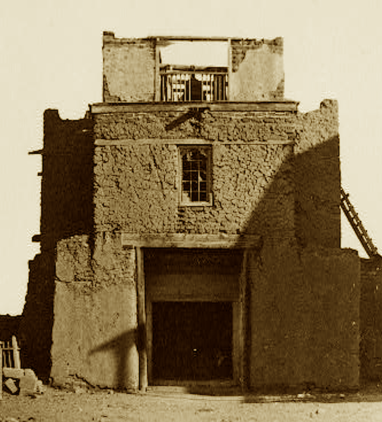 Though born with no steeple and buried in lore,
This chapel was built for the faithful and poor.
A bell once was claimed from the days of Castile,
But turned out to ring from a far newer deal.
Still, 1600s adobe holds tight,
The prayers of the past i