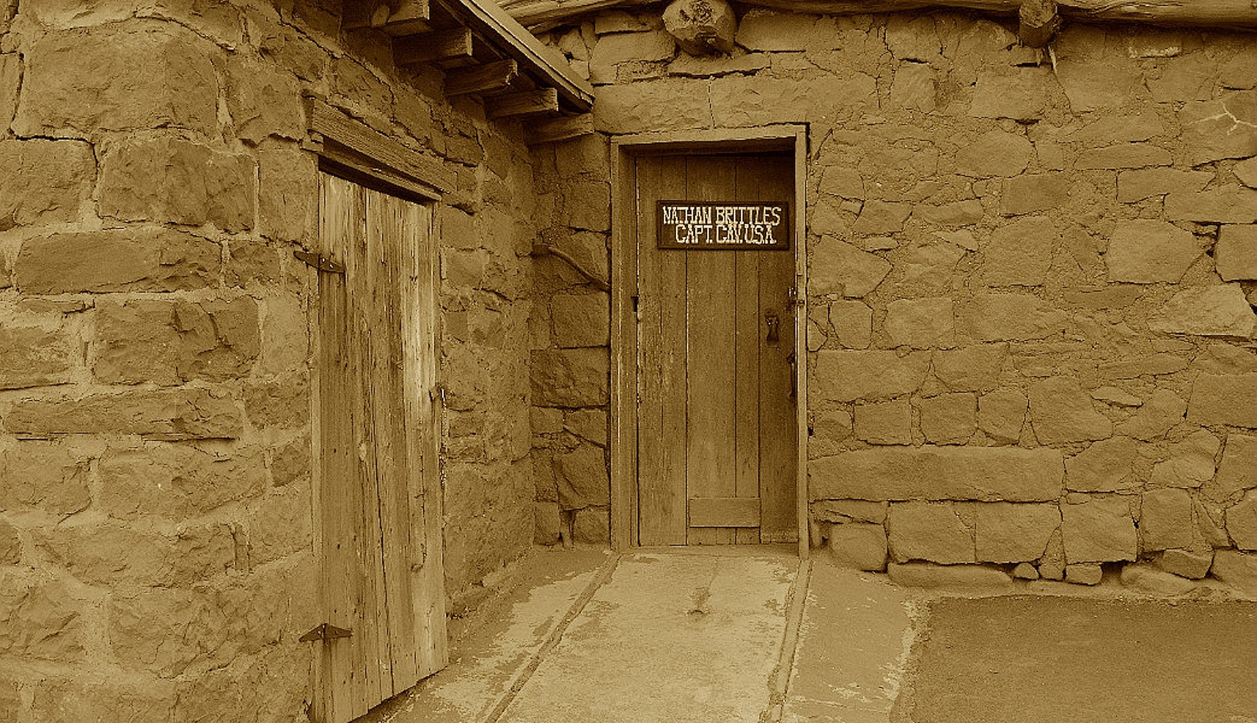 When Stagecoach rode through mesas red,
John Wayne and Ford the West re-spread—
And Monument dreams came back from dead.
A cellar once, now muse and lore,
Still bearing Brittle’s name on door—
Where legends laced their saddle-core.