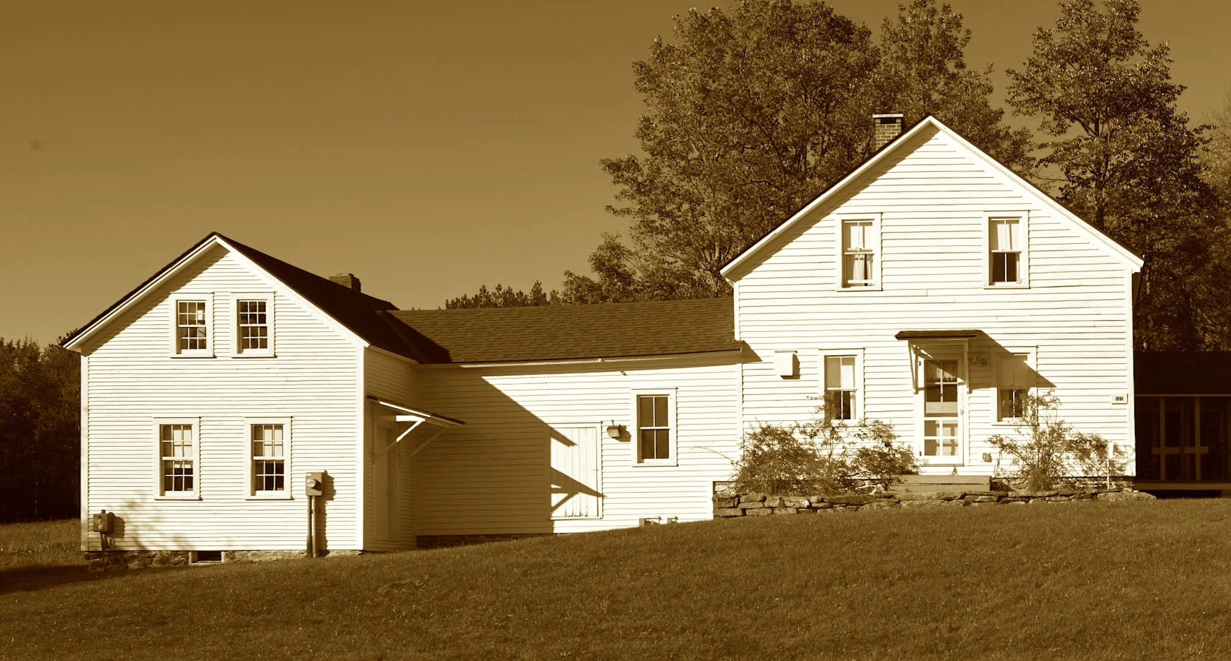 Where birches bent and mowers sighed,
A poet wrote and taught beside.
In Ripton’s shade he plied his pen,
And walked the woods again, again.
A farm, a path, a poet’s name—
Four Pulitzers in country frame.