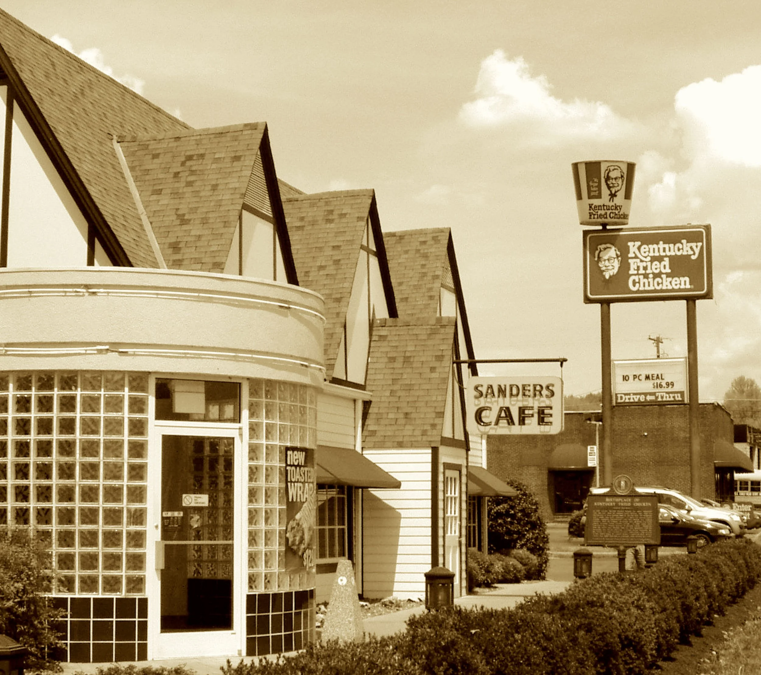 Before the white suit and the finger-licked name,
The Colonel was cooking to gain local fame.
Eleven herbs, fried under pressure just right—
A roadside café turned a global delight.
The recipe’s secret, the man’s tale profound,
In Corbin, the place w
