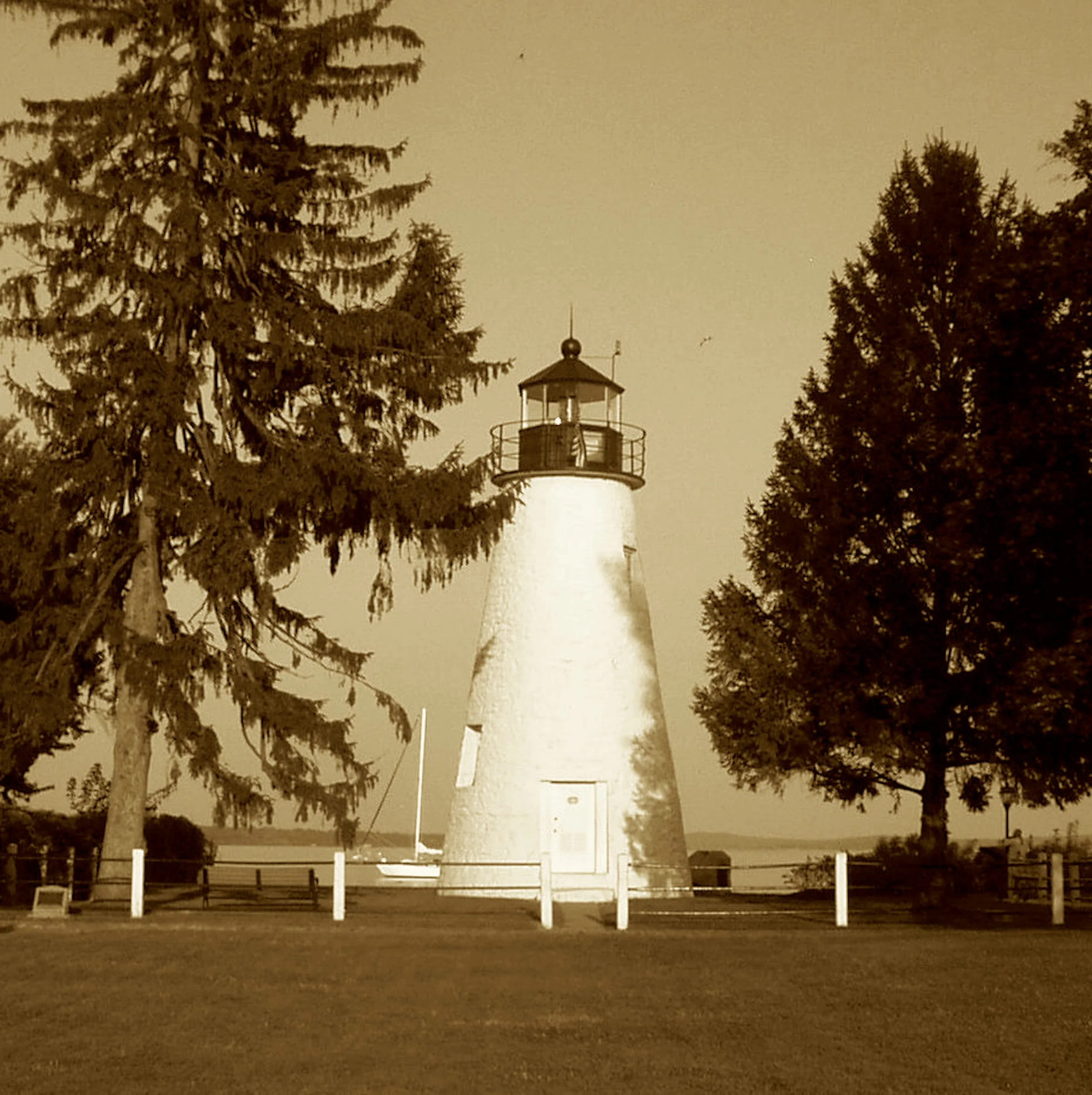 Where Susquehanna meets the Bay,
A granite light still points the way.
Nine whale lamps once lit the night,
To guard the Harbor’s glimmering site.
It missed D.C. by just one vote—
But keeps its pride and keeps afloat.