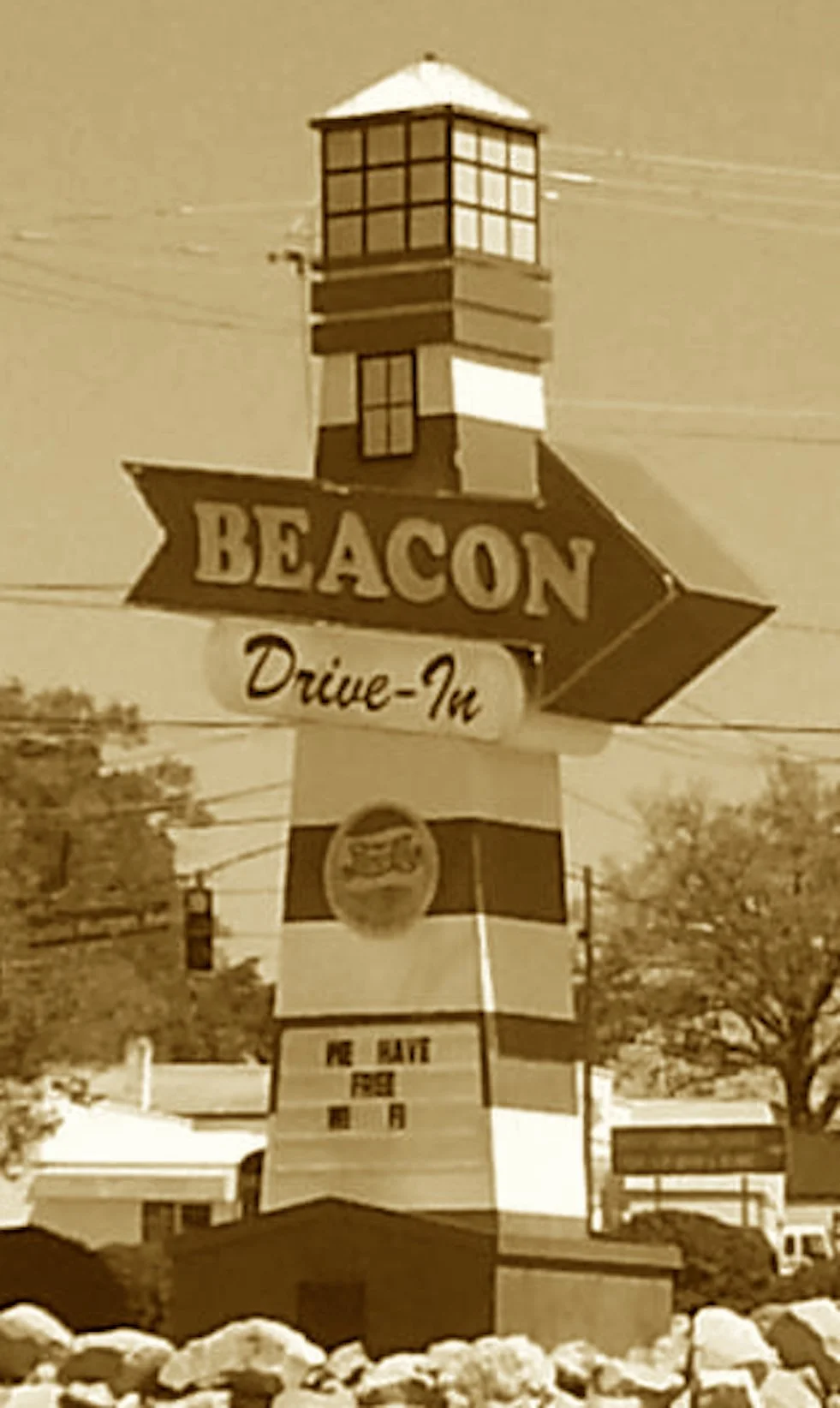 “You’re just a hundred miles away!”
From chili dogs and tea each day.
With recipes that never fade,
And orders shouted as they're made.
A beacon, truly, sans the light—
Still glowing strong by appetite.