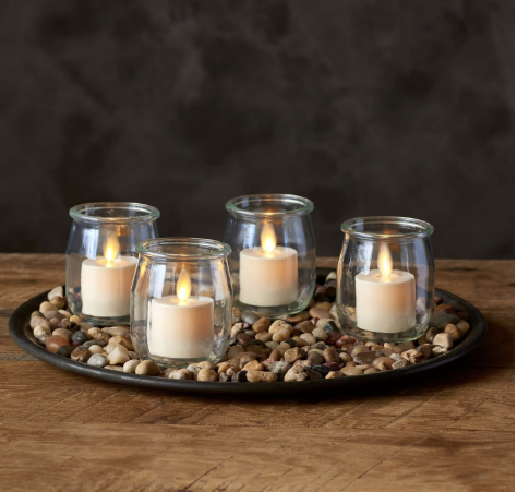 Luminara Flickering Flameless Pearl Ivory Tealights