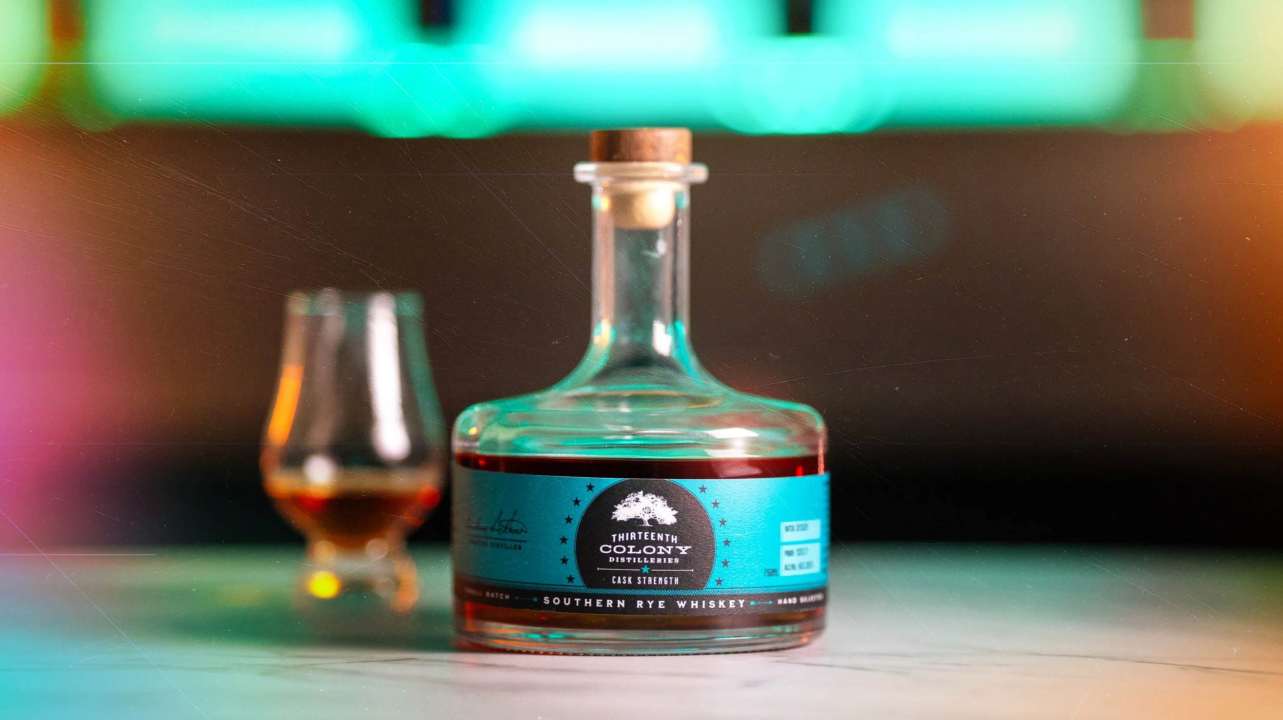 13th Colony Cask strength Rye Whiskey