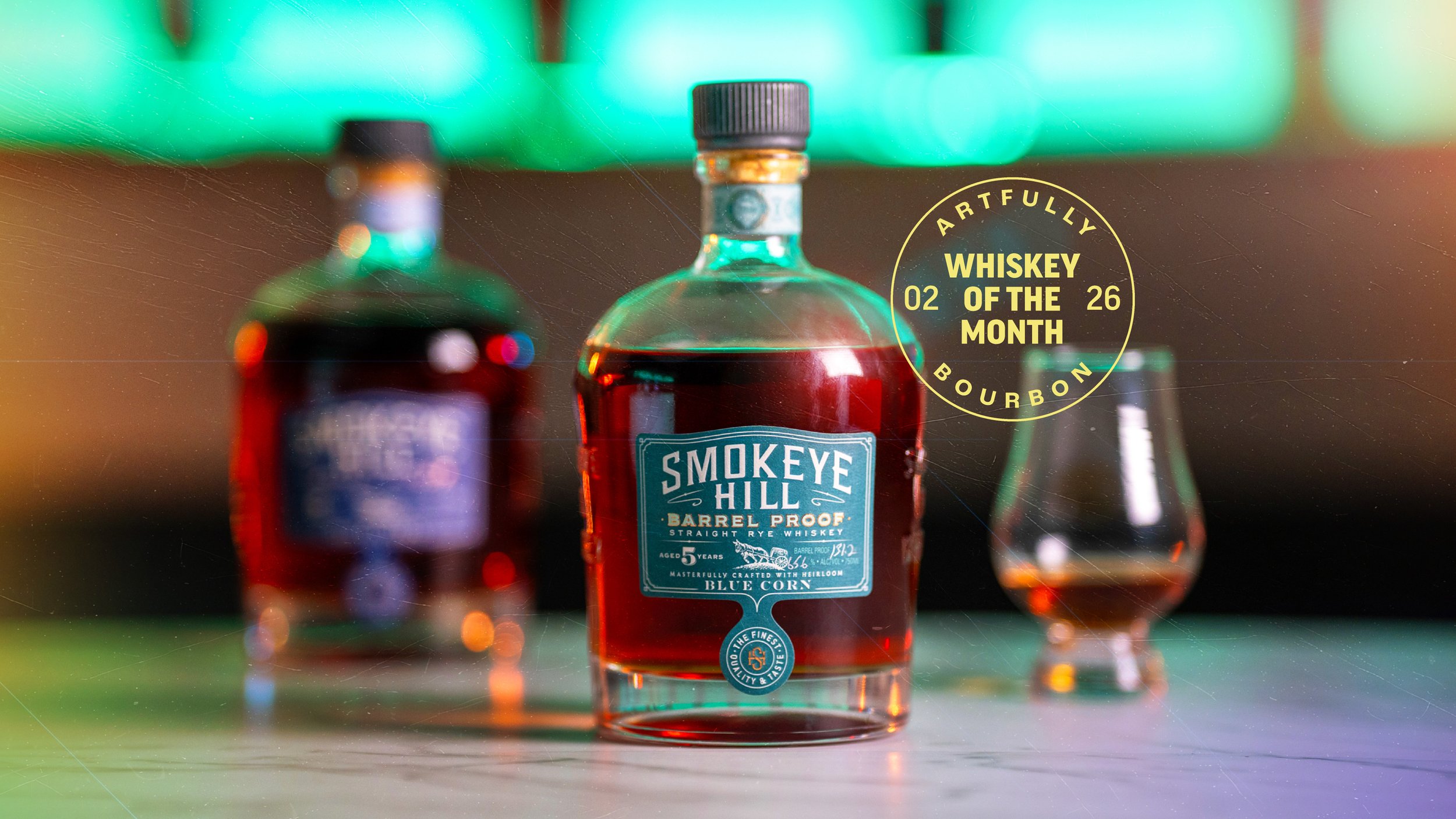 Smokeye Hill Barrel Proof Rye Whiskey
