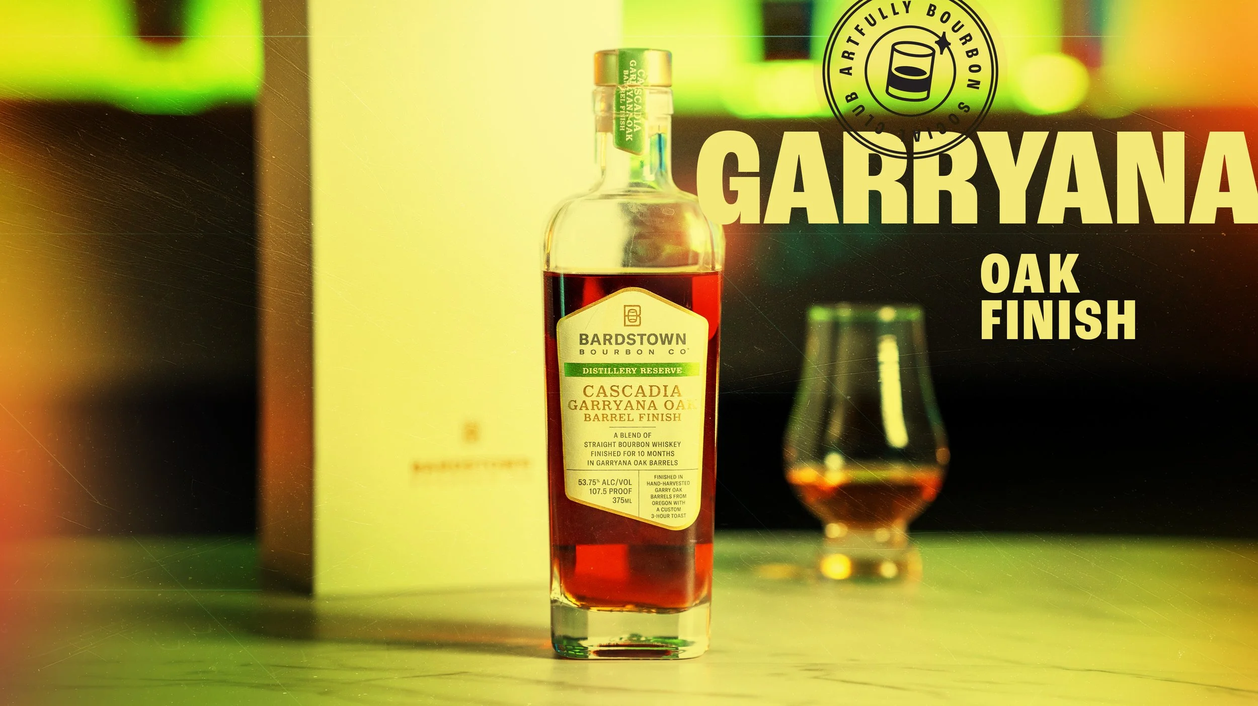 Bardstown Bourbon Co. Cascadia Garryana Oak Barrel Finish Bourbon