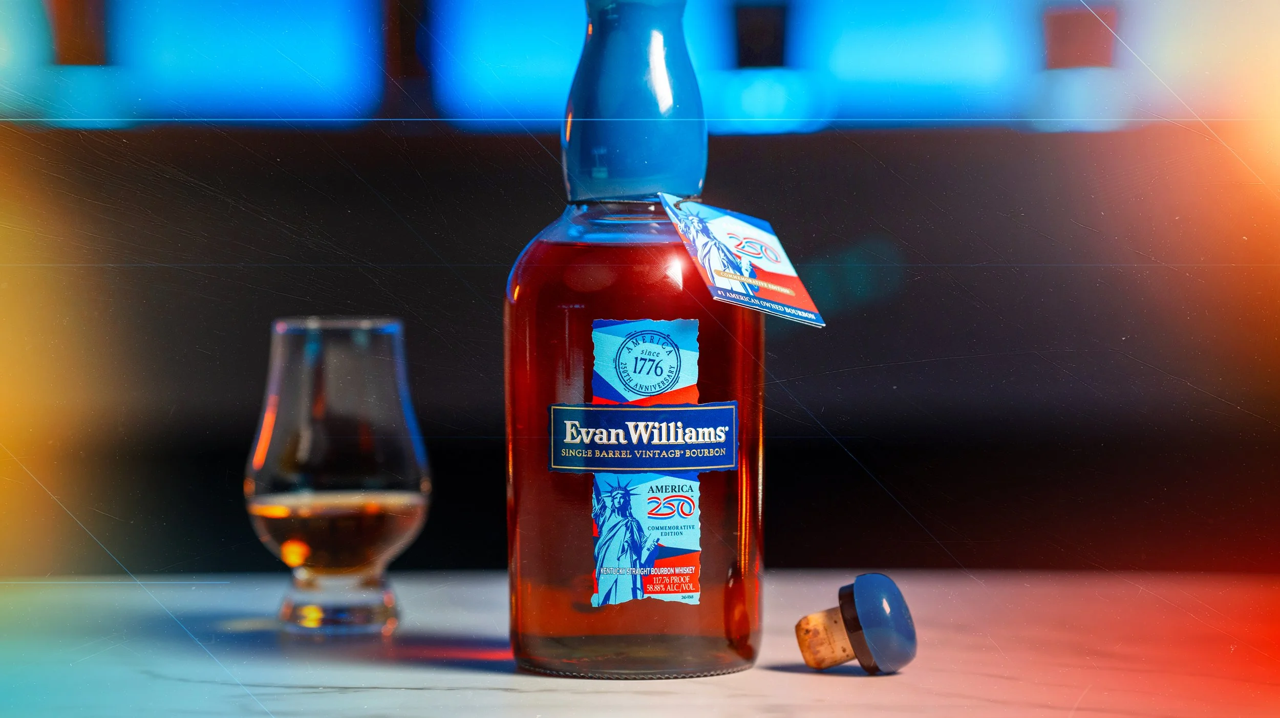 Evan Williams 250th Single Barrel Vintage Bourbon