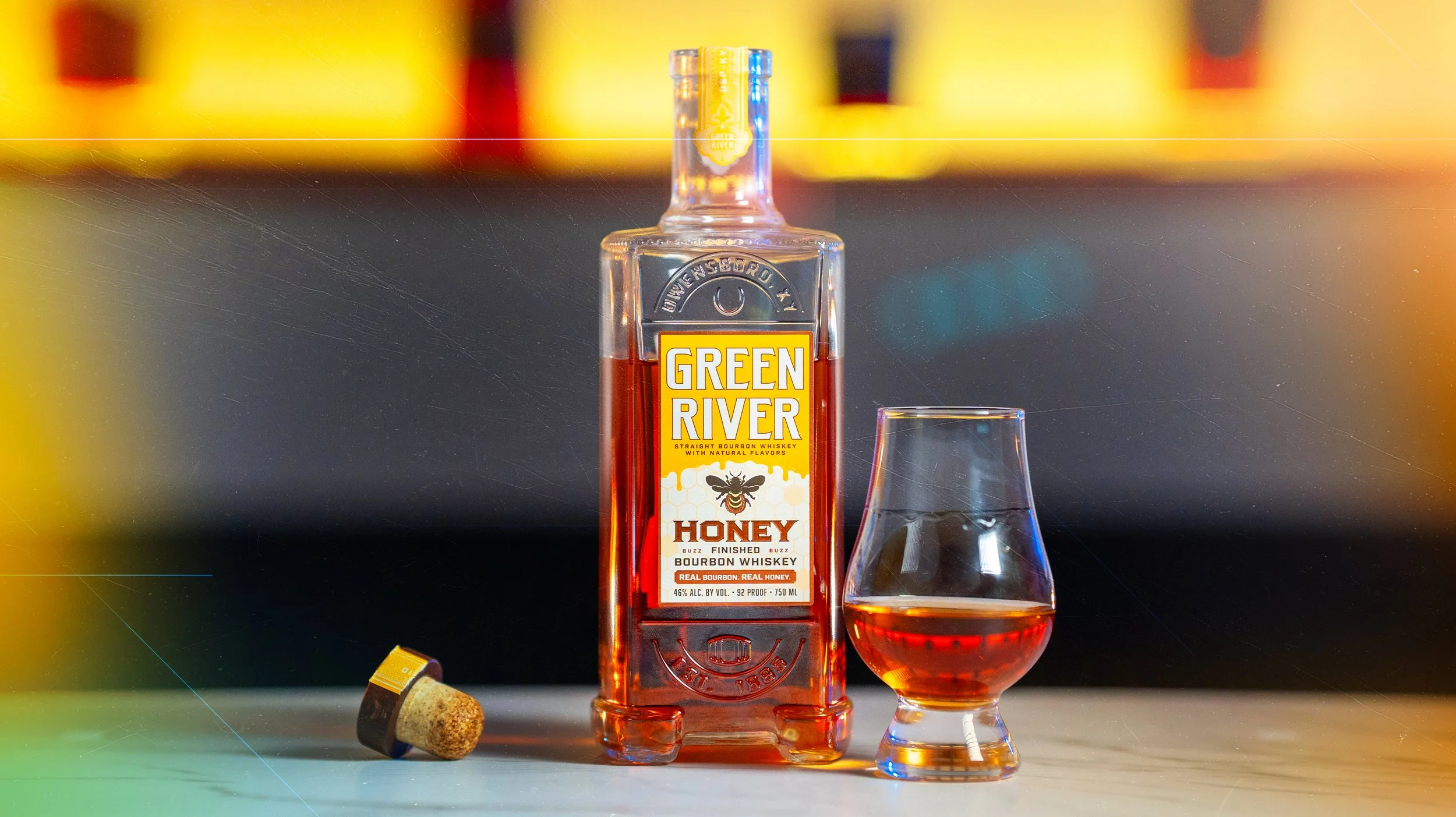 Green River Honey Finished Bourbon Whiskey