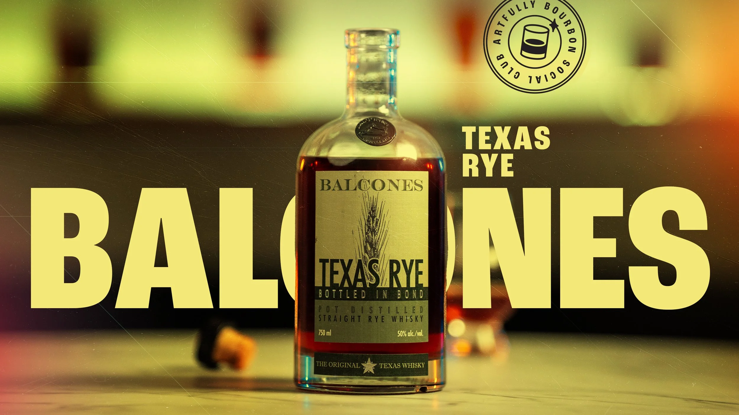 Balcones Bottled In Bond Texas Rye Whisky