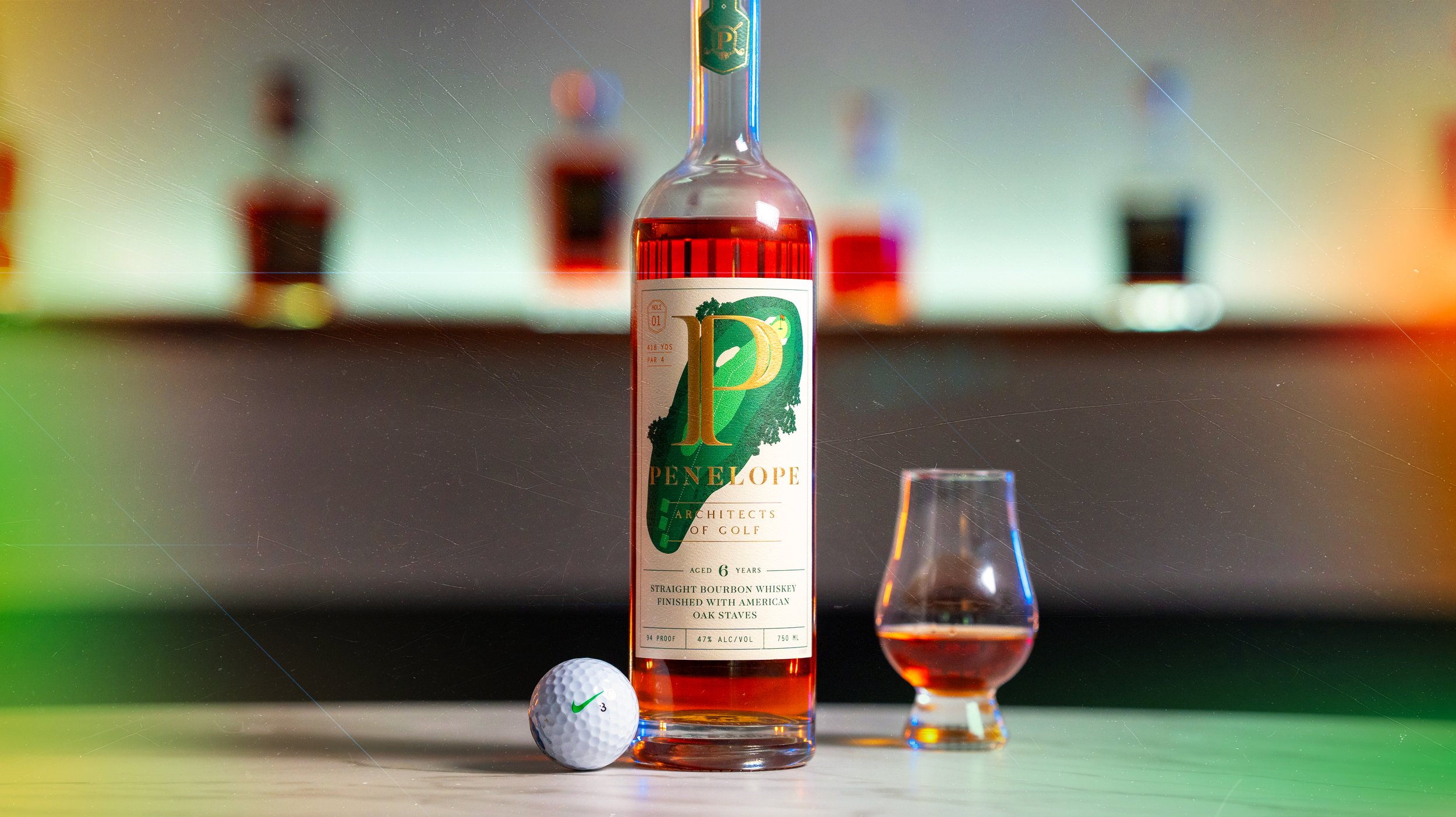 Penelope Architects of Golf Bourbon / Hole 01